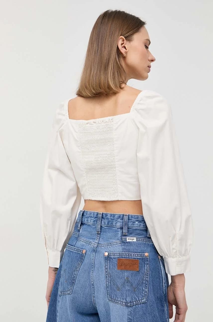 Хлопковая блузка - фото 3