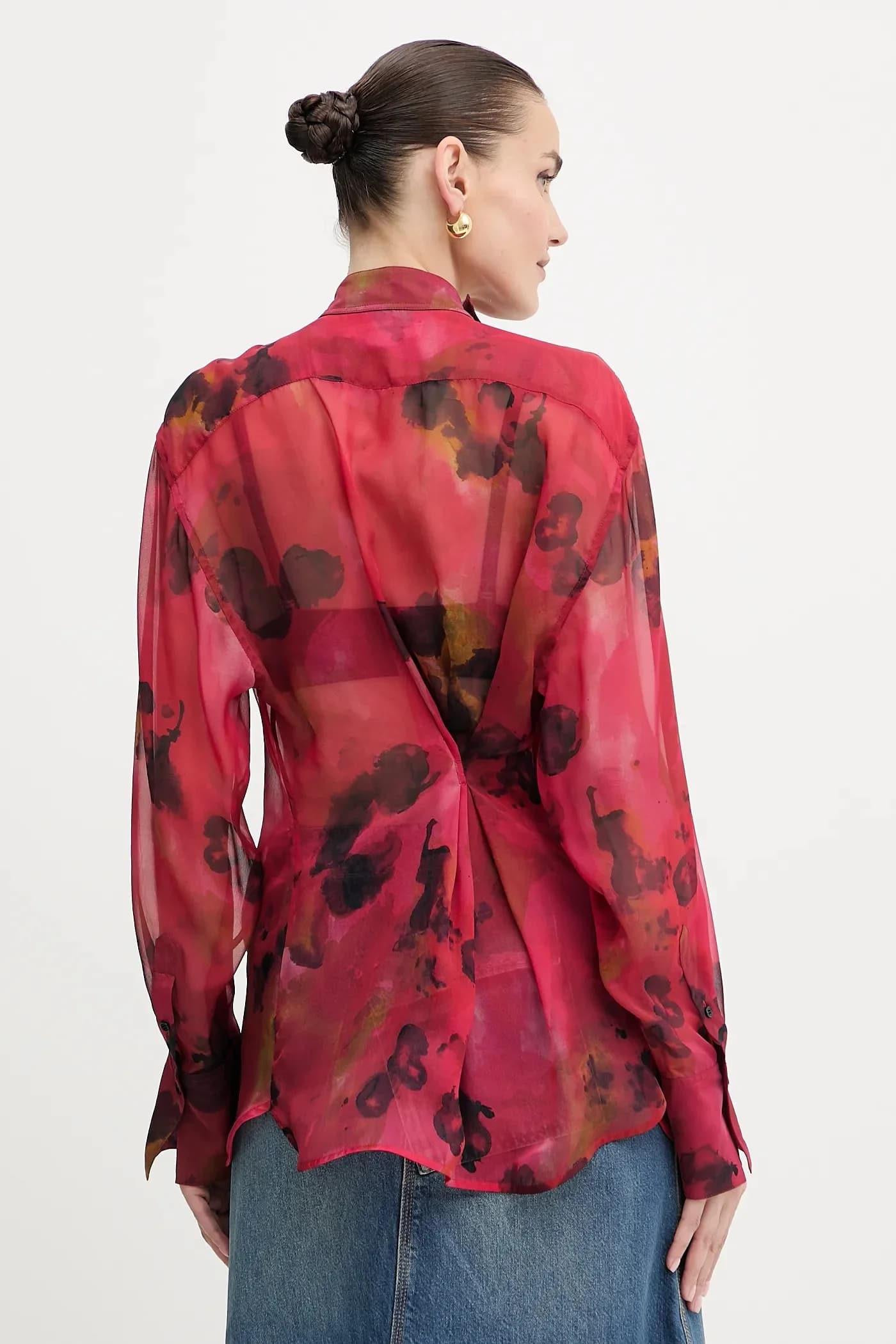 Шелковая блузка - фото 3