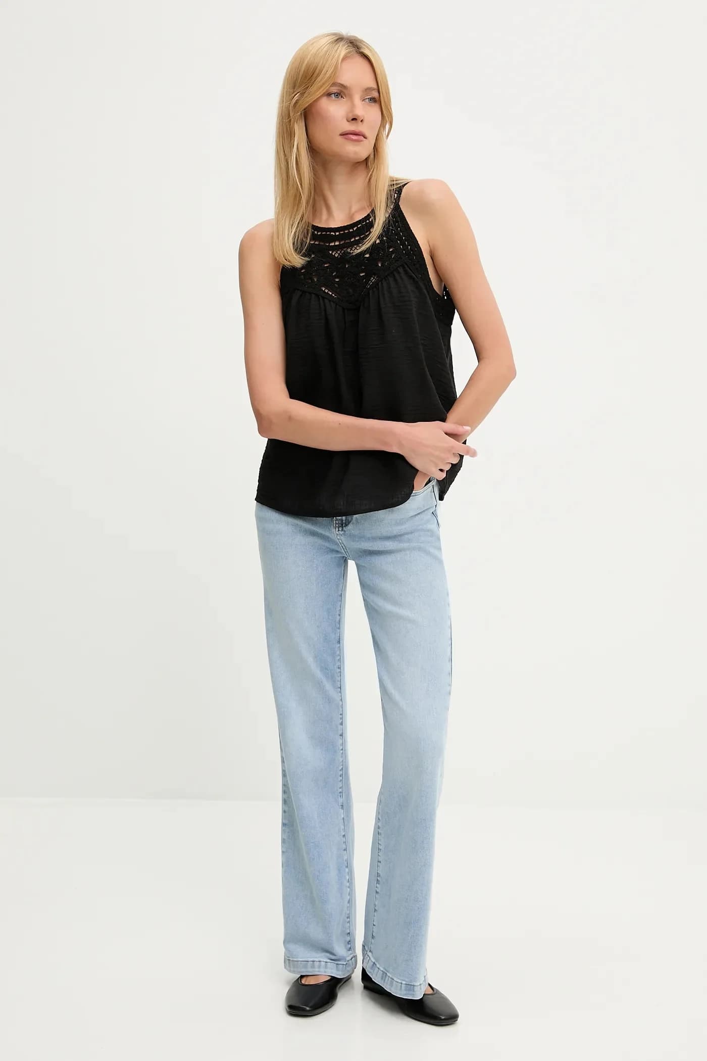 Хлопковая блузка - фото 2