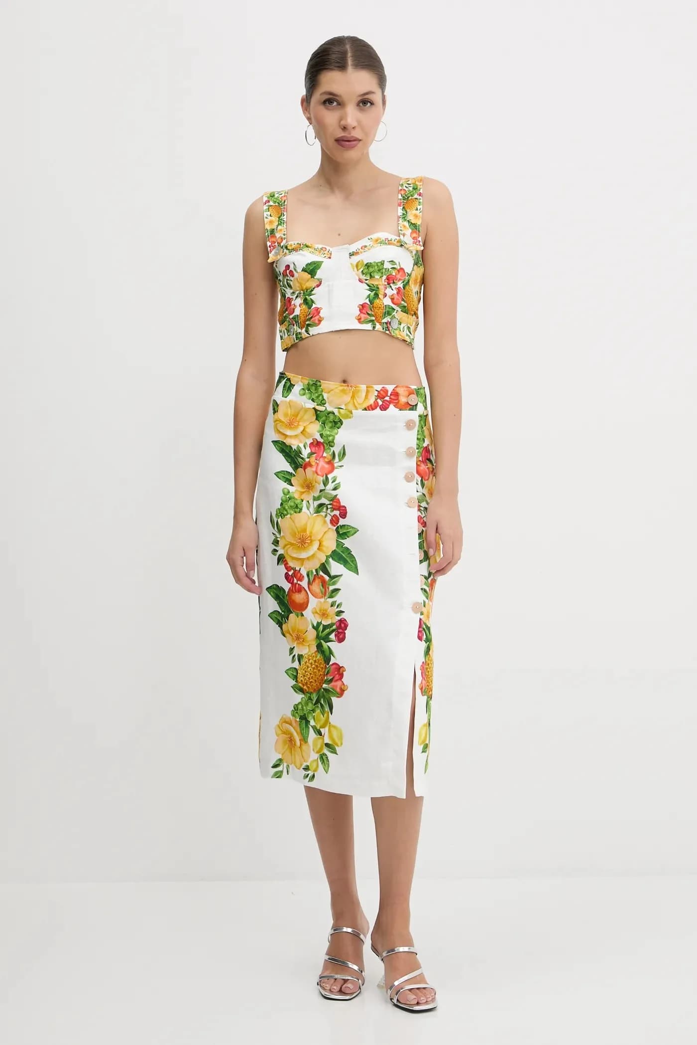 Льняная блузка Farm Rio - фото 2