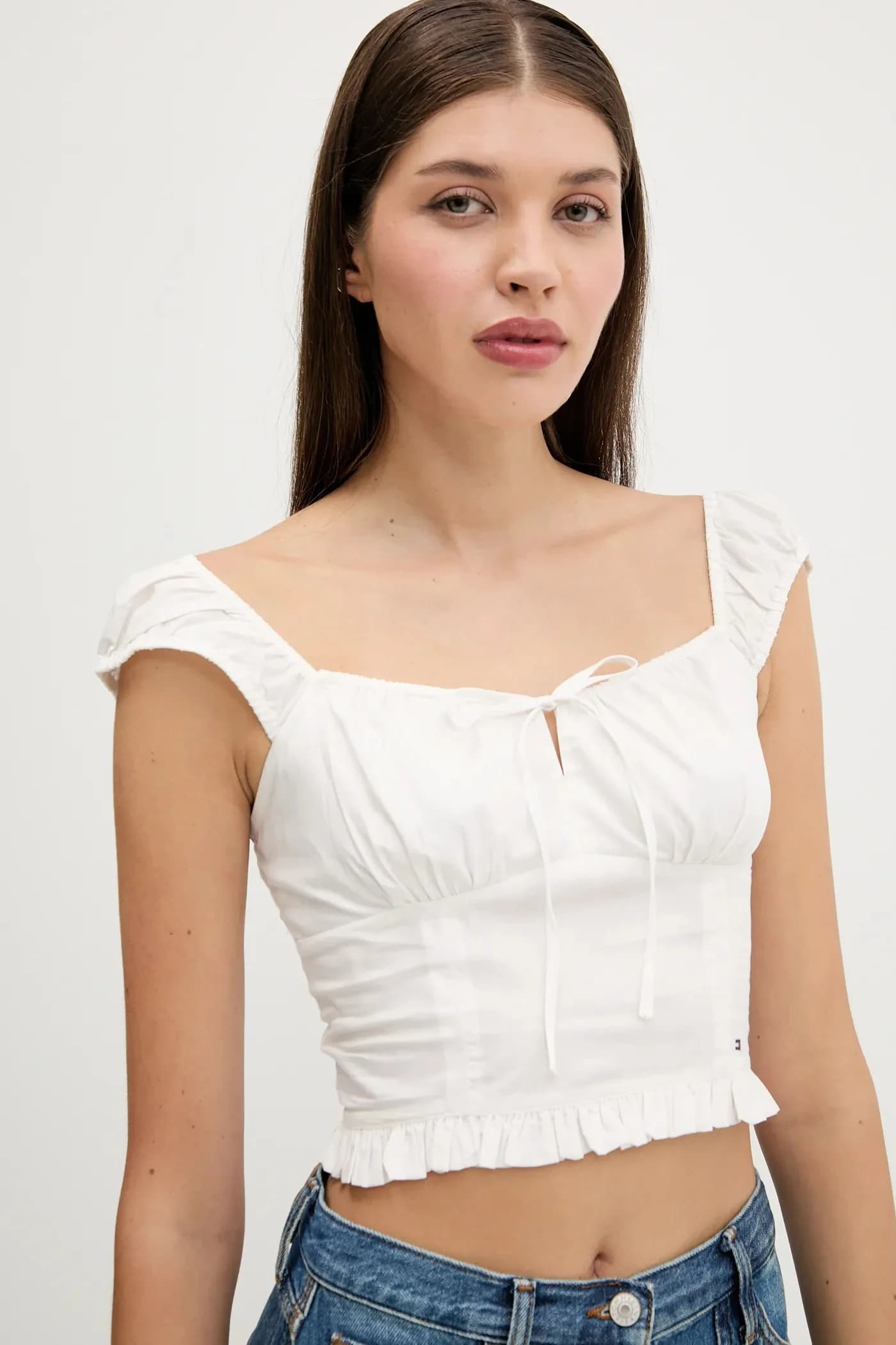 Хлопковая блузка - фото 4