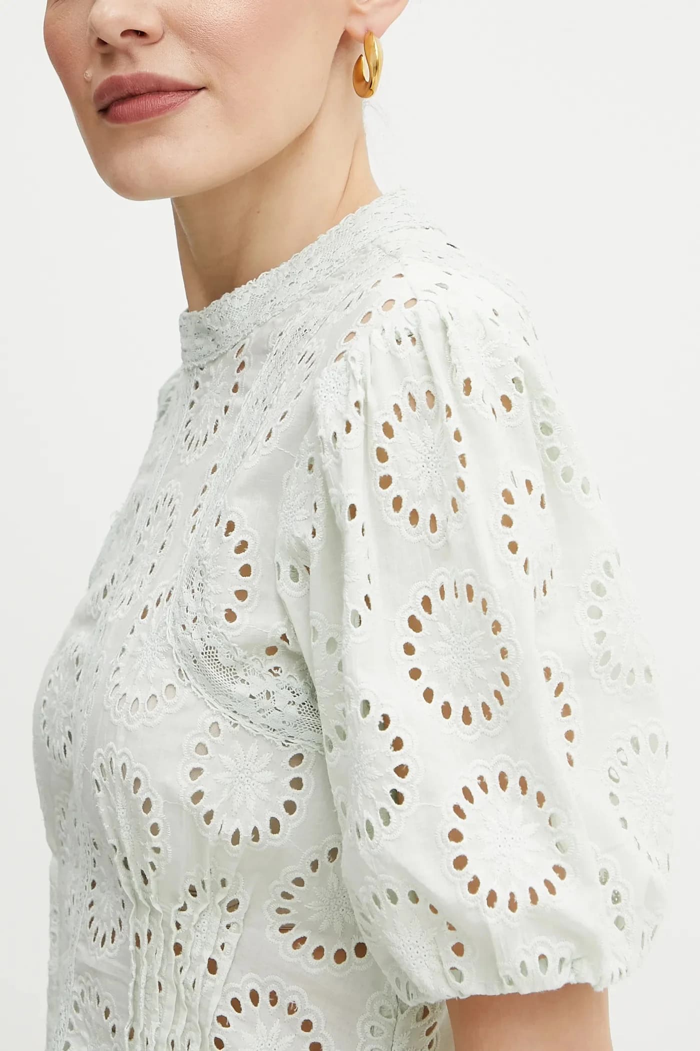 Хлопковая блузка - фото 4