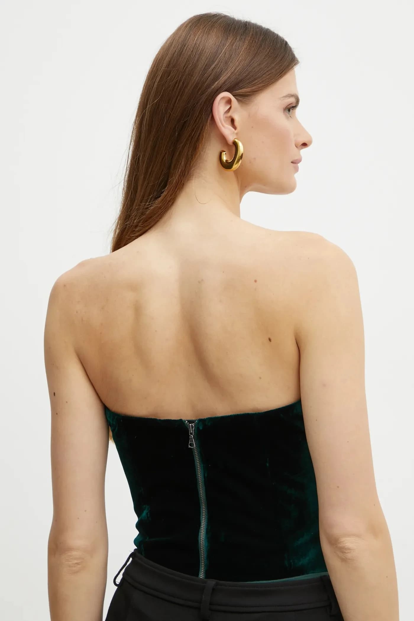 Бархатное боди с бардо KAHLIA - фото 3