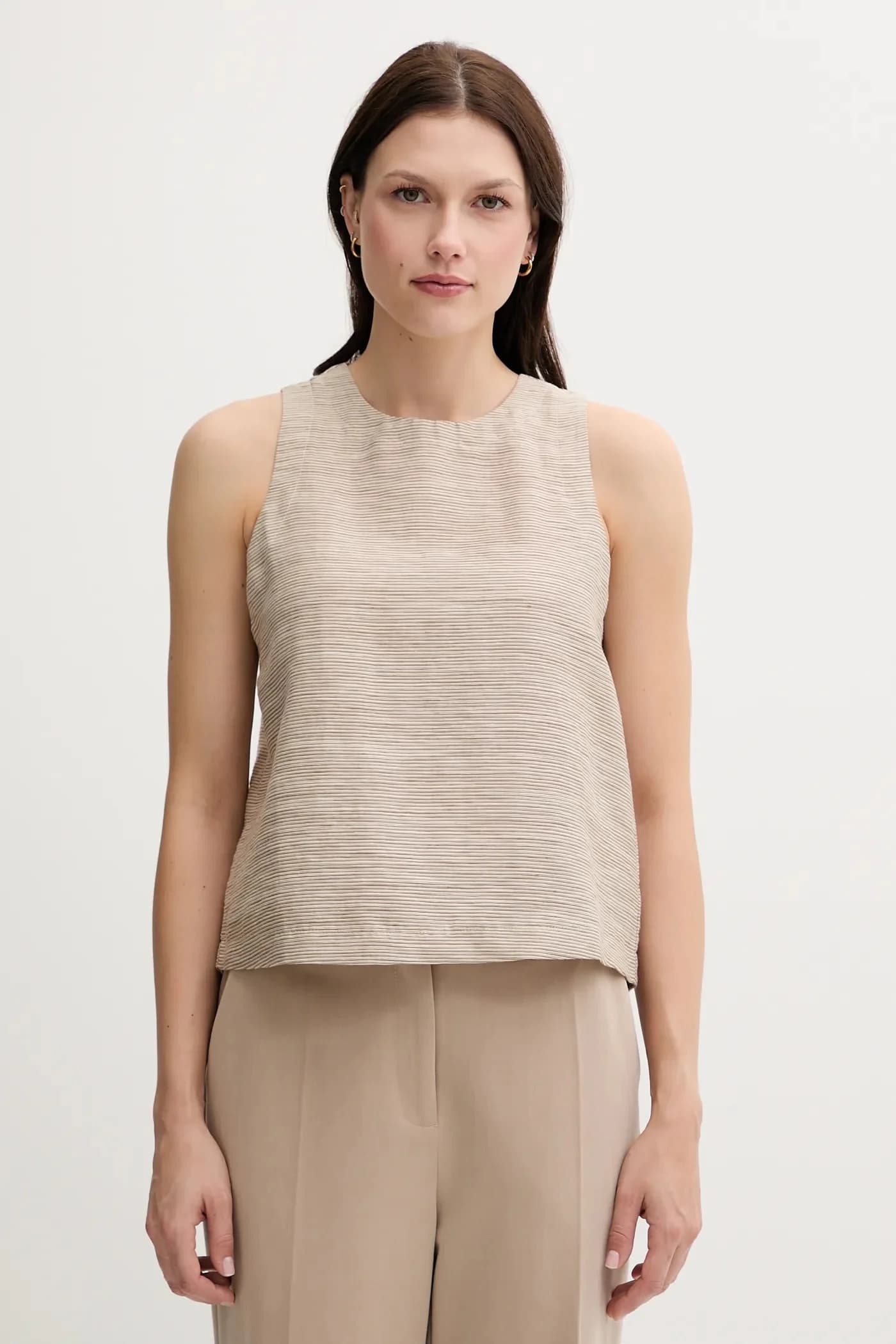 Блузка из льна