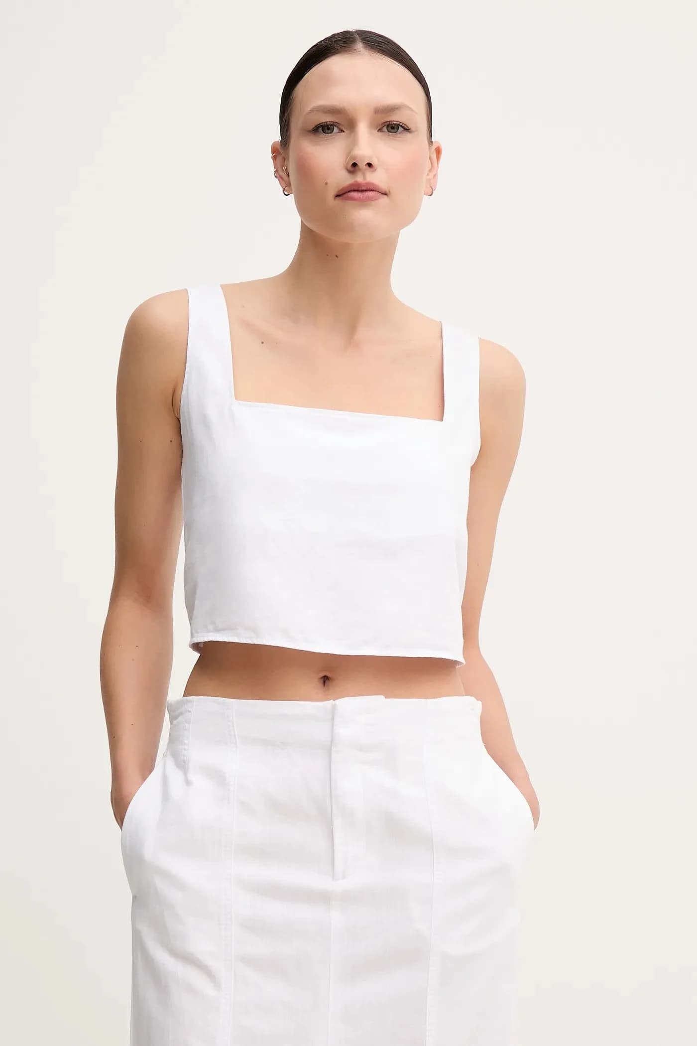 Блузка из льна