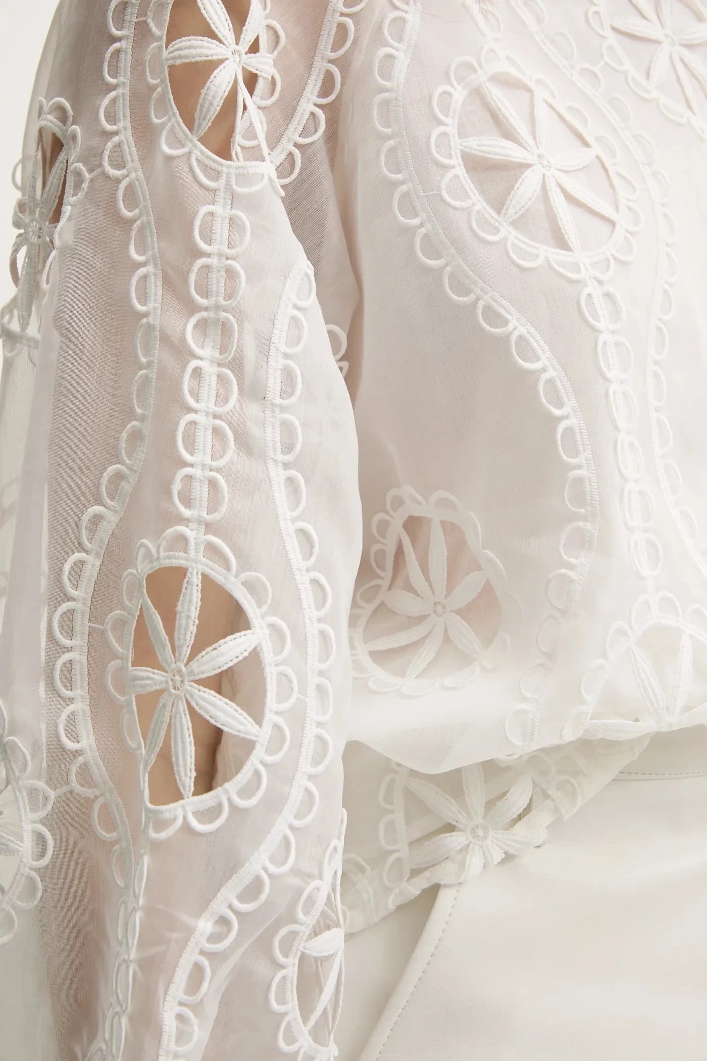 блузка с открытыми плечами - фото 5