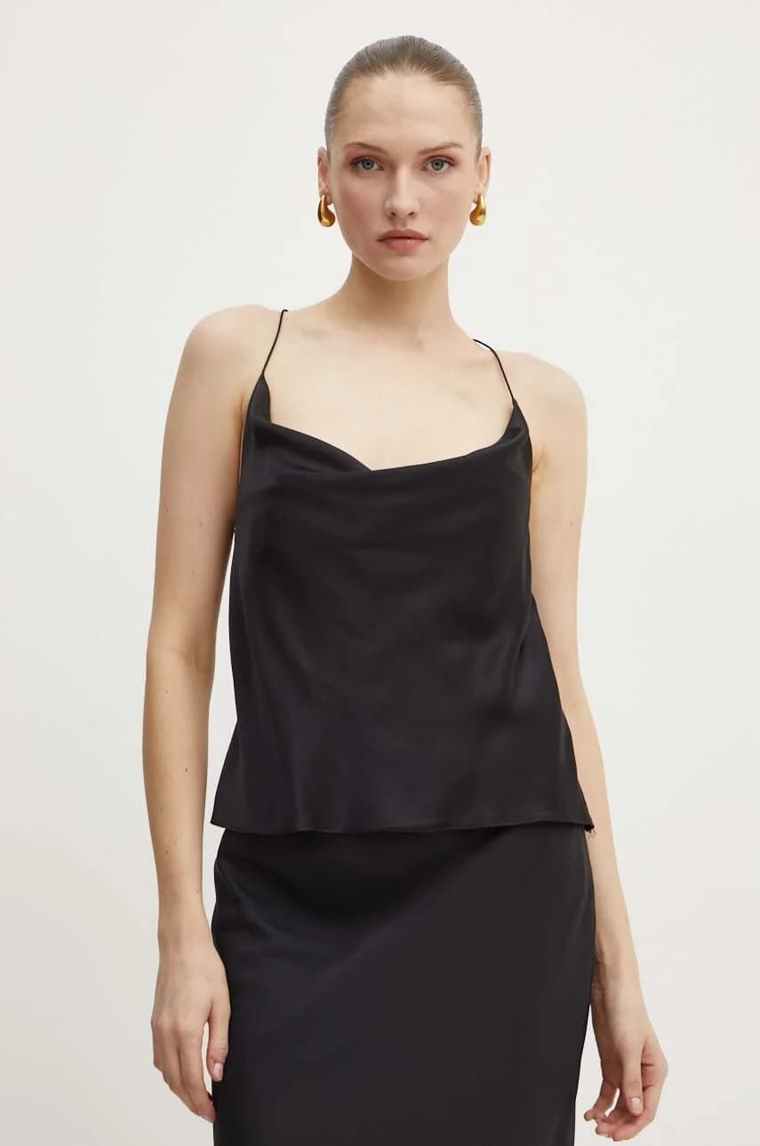 Юлиана шелковый топ