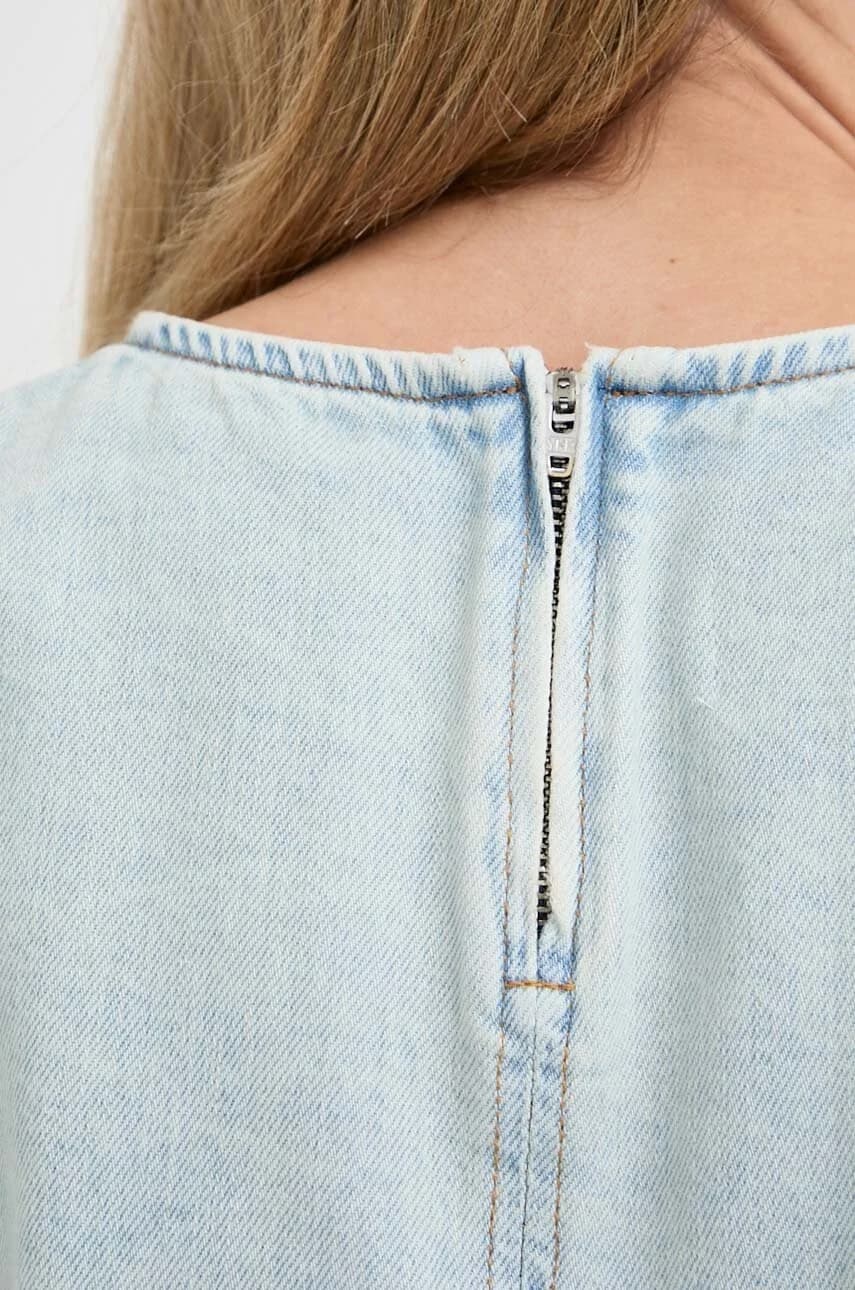 Джинсовая блузка - фото 5