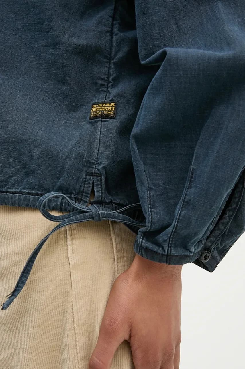 блузка G-Star из хлопка - фото 6