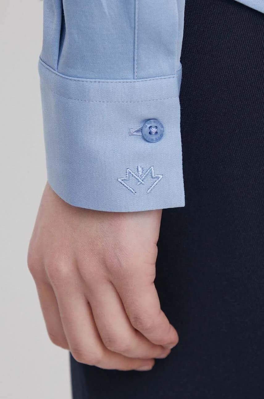 Хлопковая рубашка - фото 5