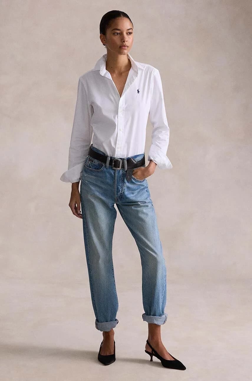 Хлопковая рубашка - фото 5