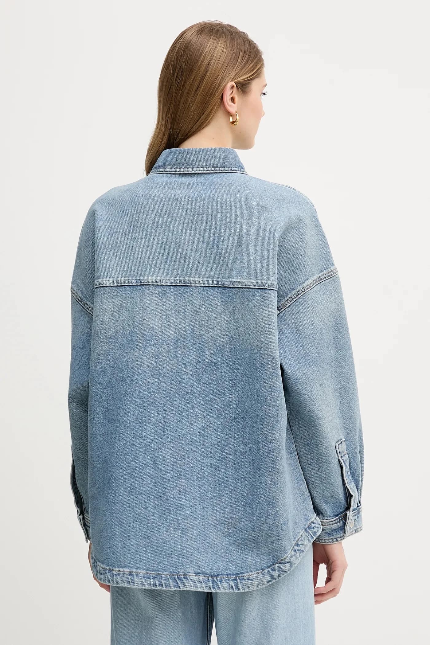 Джинсовая рубашка - фото 3