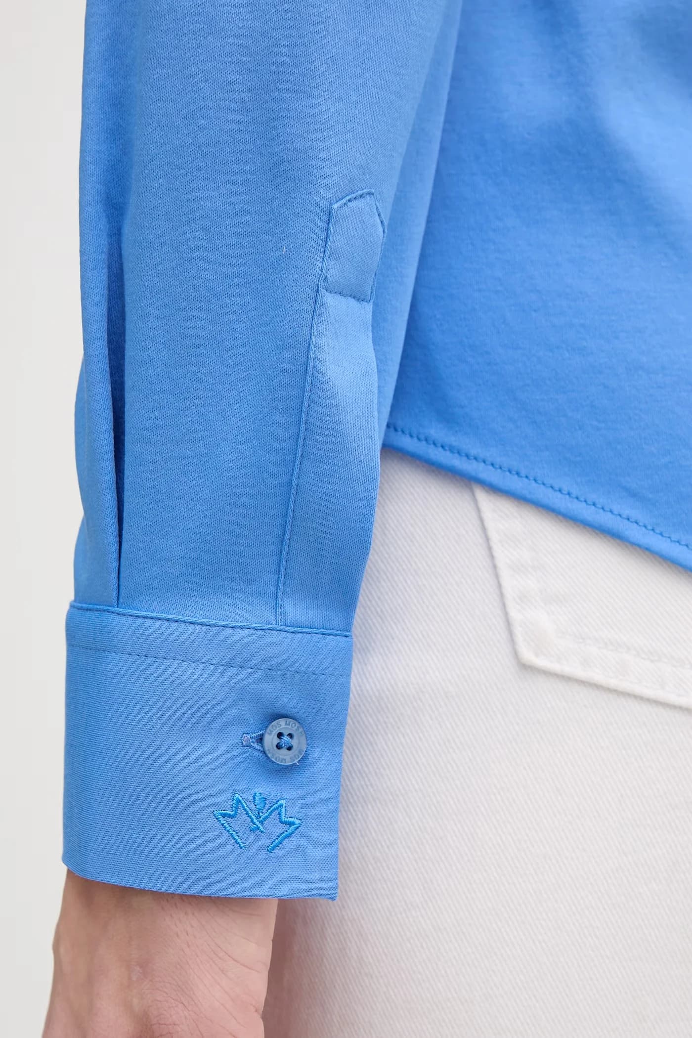 Хлопковая рубашка - фото 5