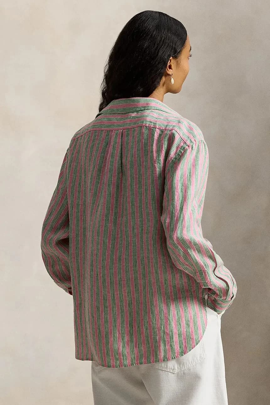 Льняная рубашка - фото 2