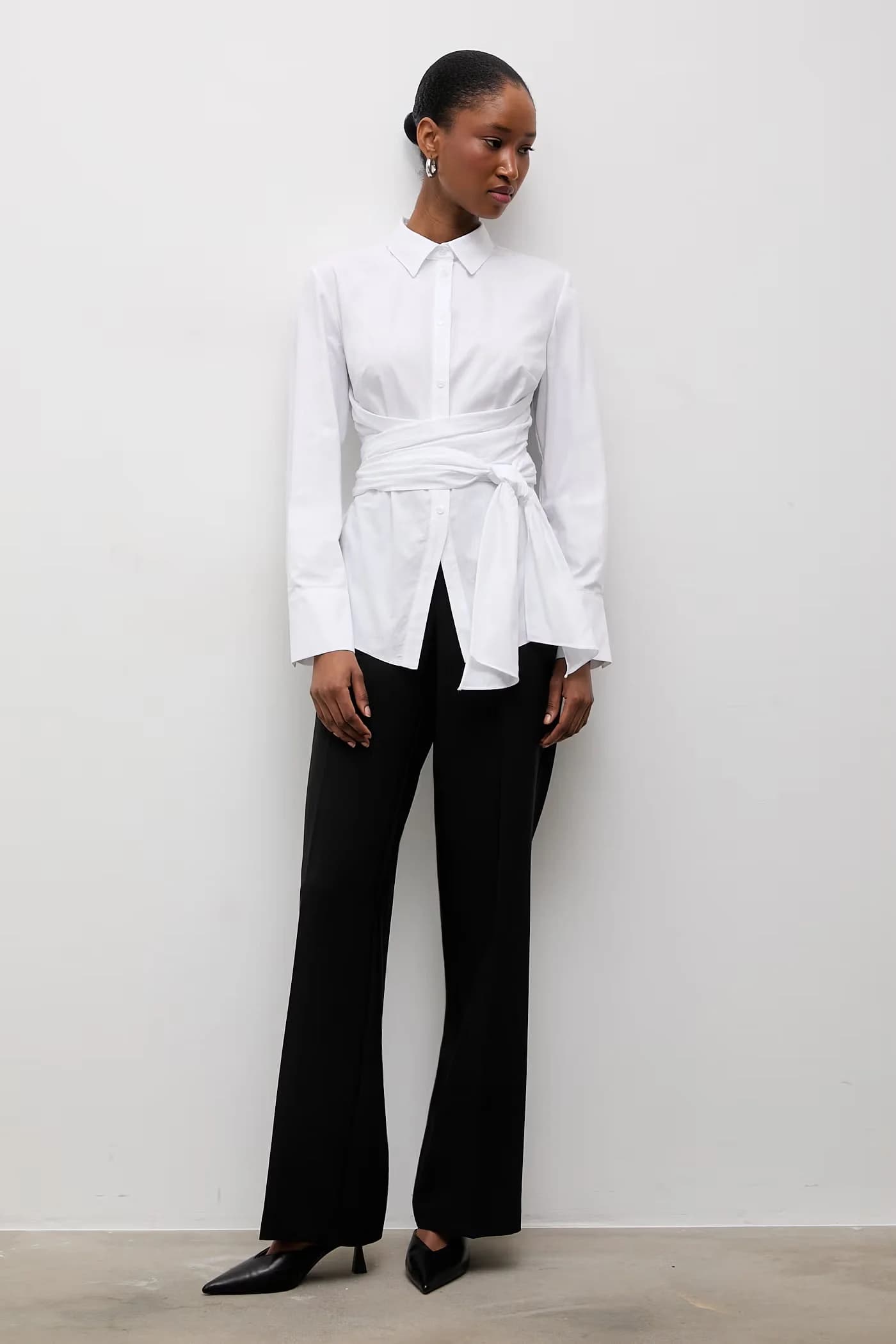 Хлопковая рубашка - фото 2