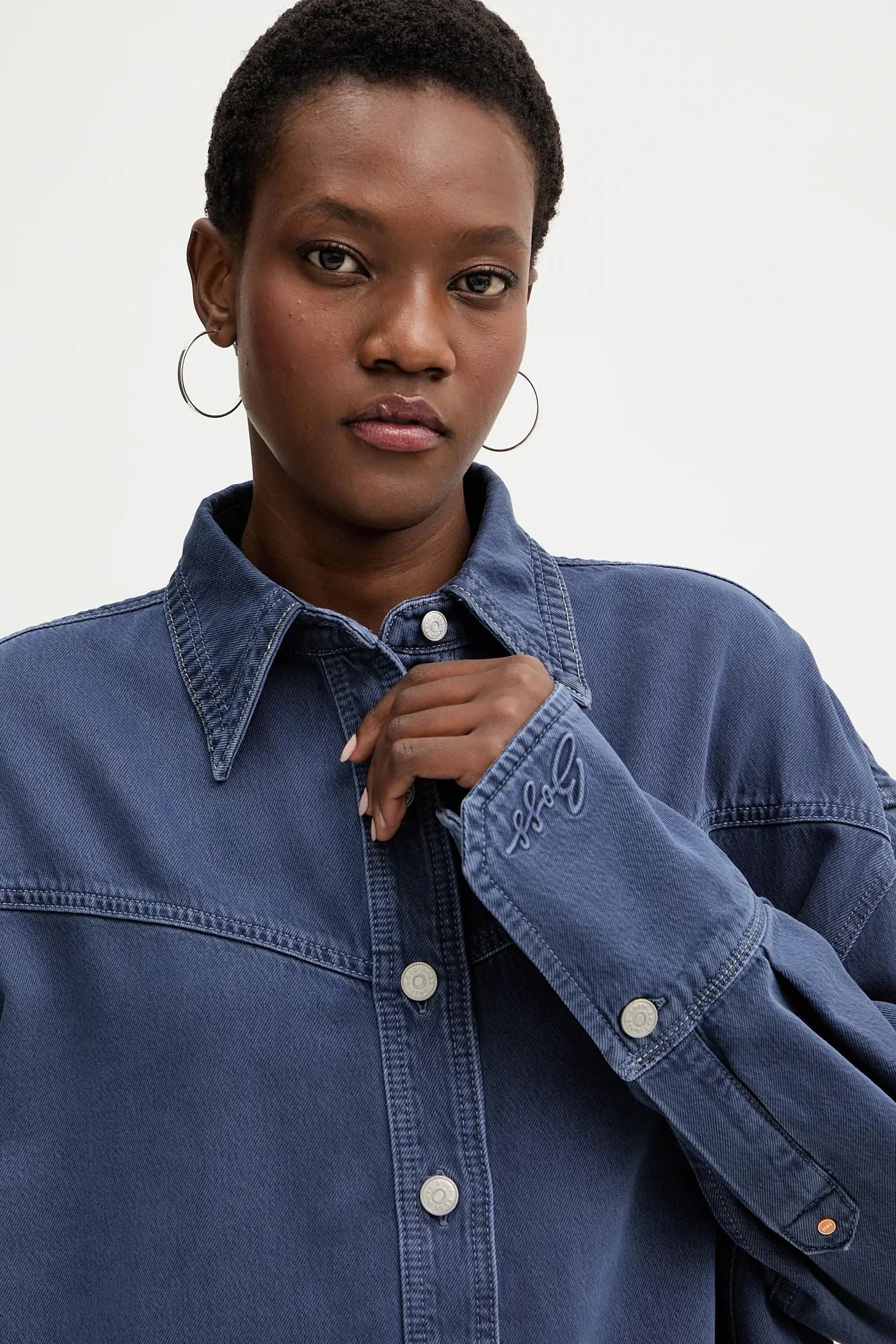 Джинсовая рубашка C OVERSHIRT 1.0 - фото 4