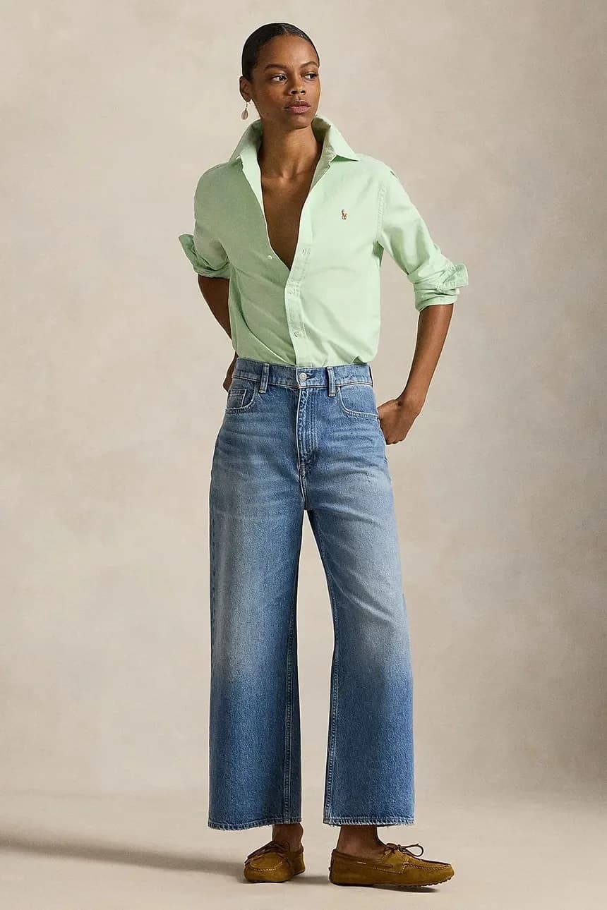 Хлопковая рубашка Polo Ralph Lauren - фото 5