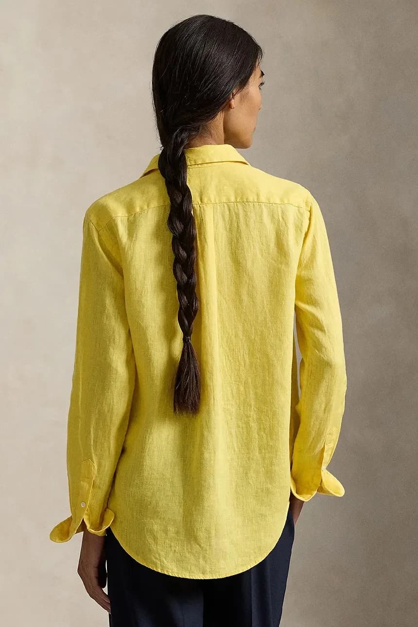 Льняная рубашка - фото 2