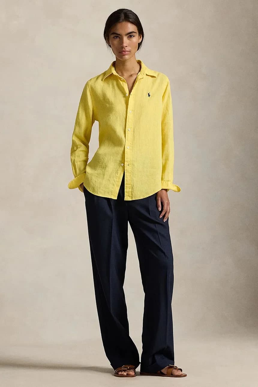 Льняная рубашка - фото 3