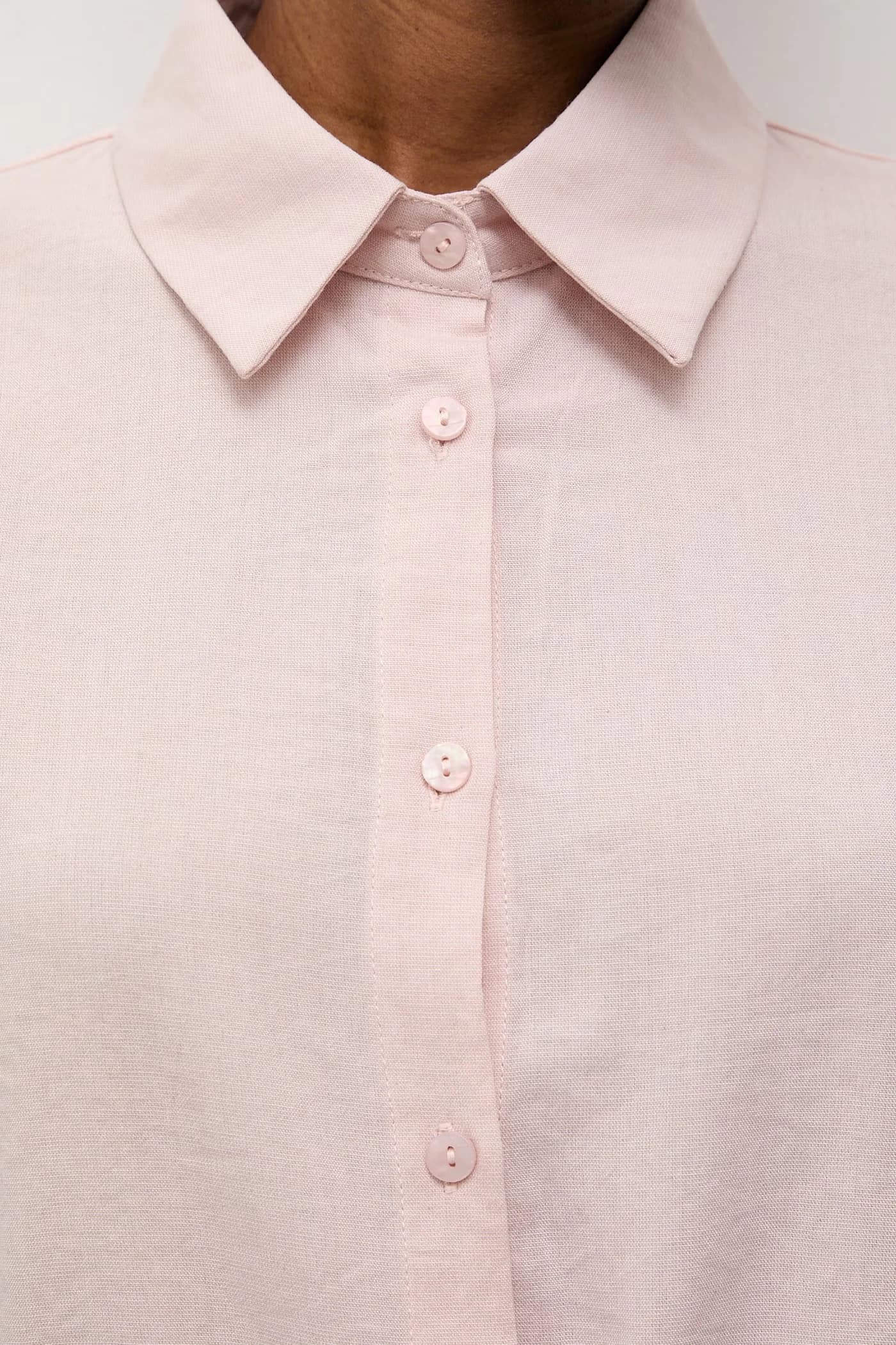 Льняная рубашка - фото 5