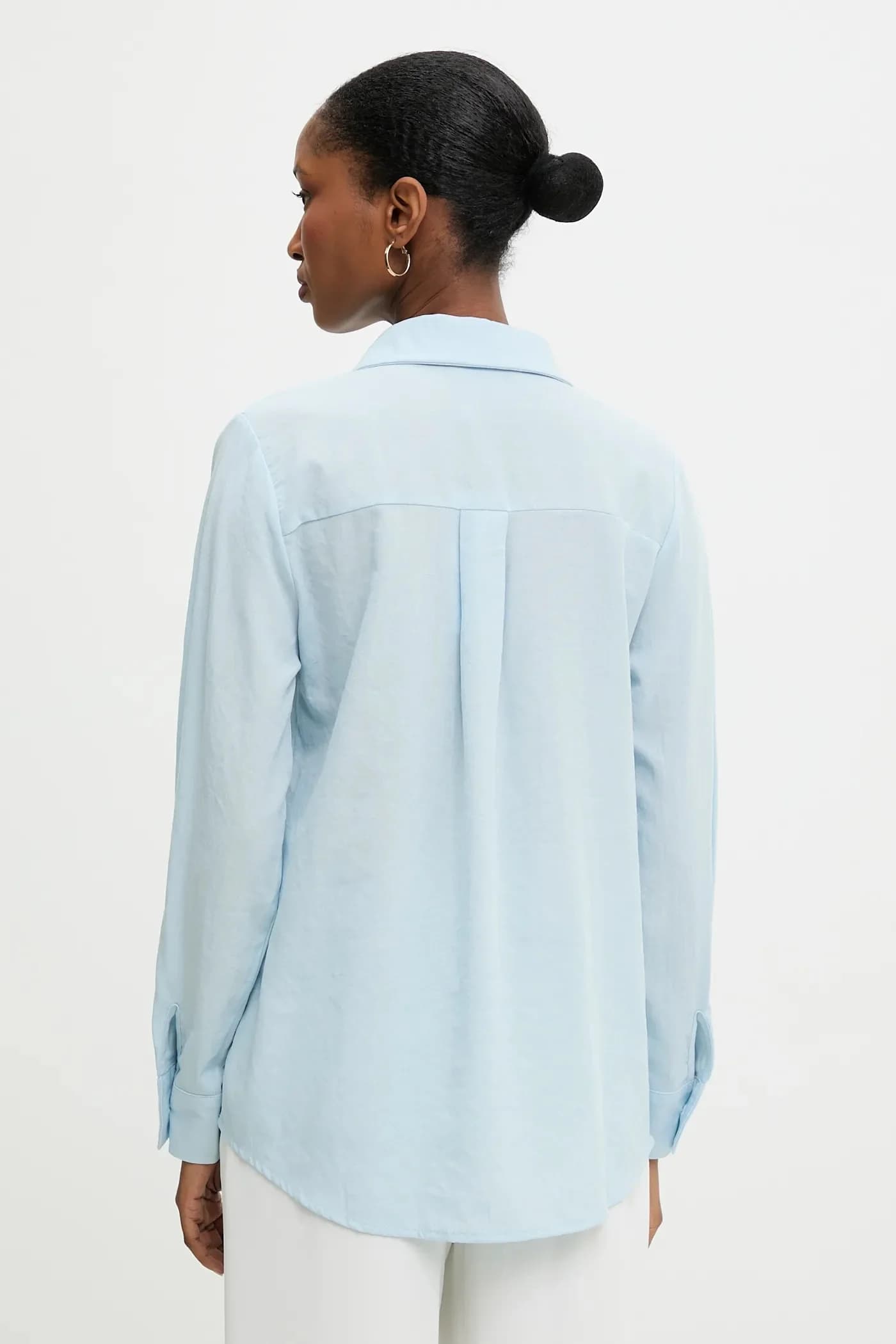 Льняная рубашка - фото 3