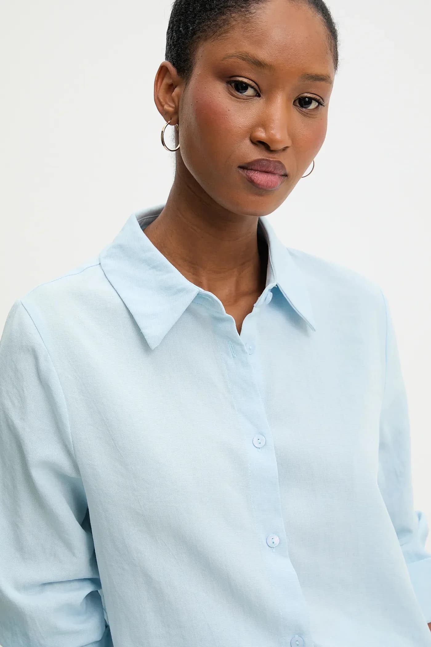 Льняная рубашка - фото 4