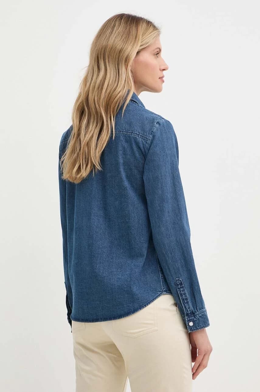 Джинсовая рубашка - фото 3