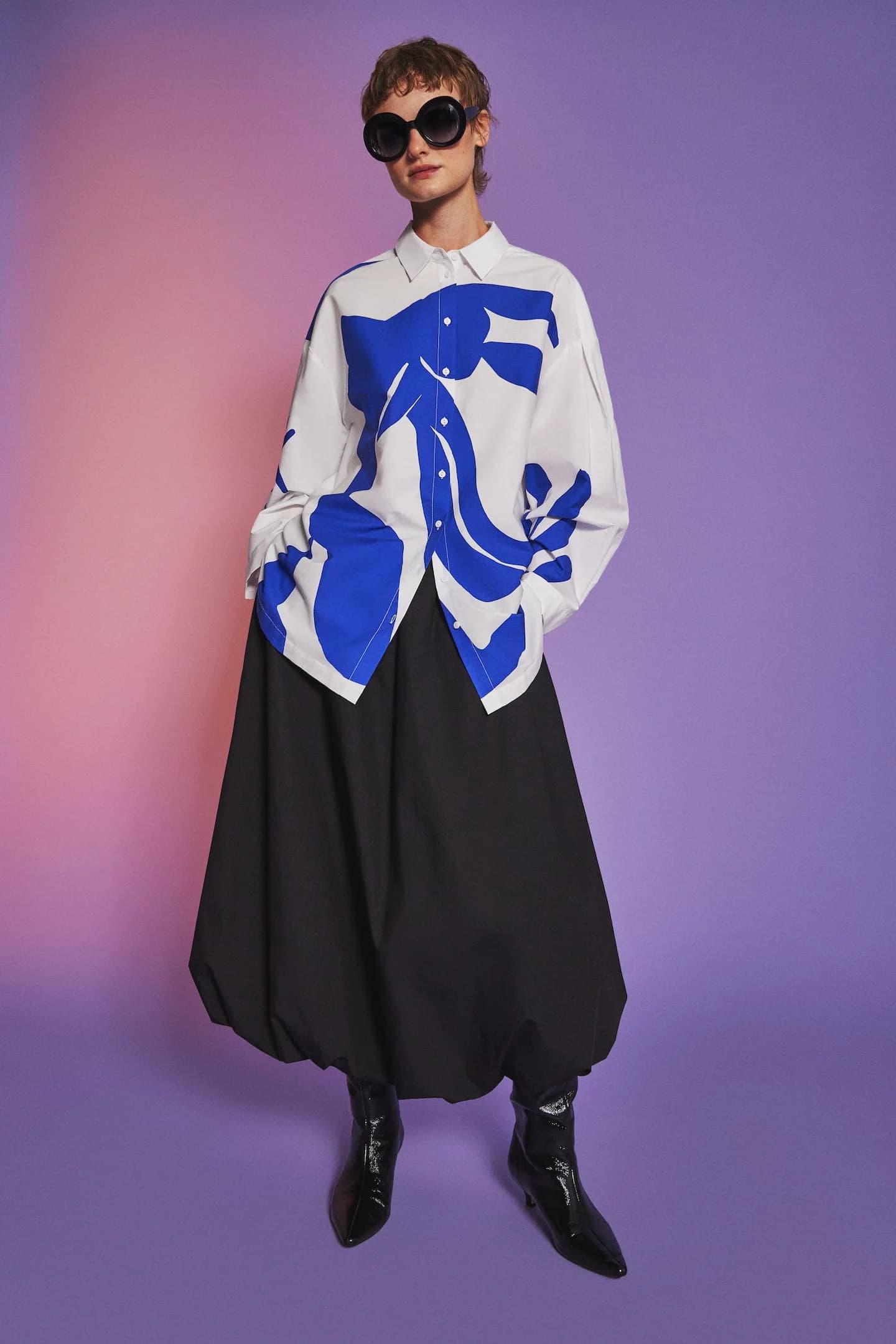 Хлопковая рубашка - фото 2