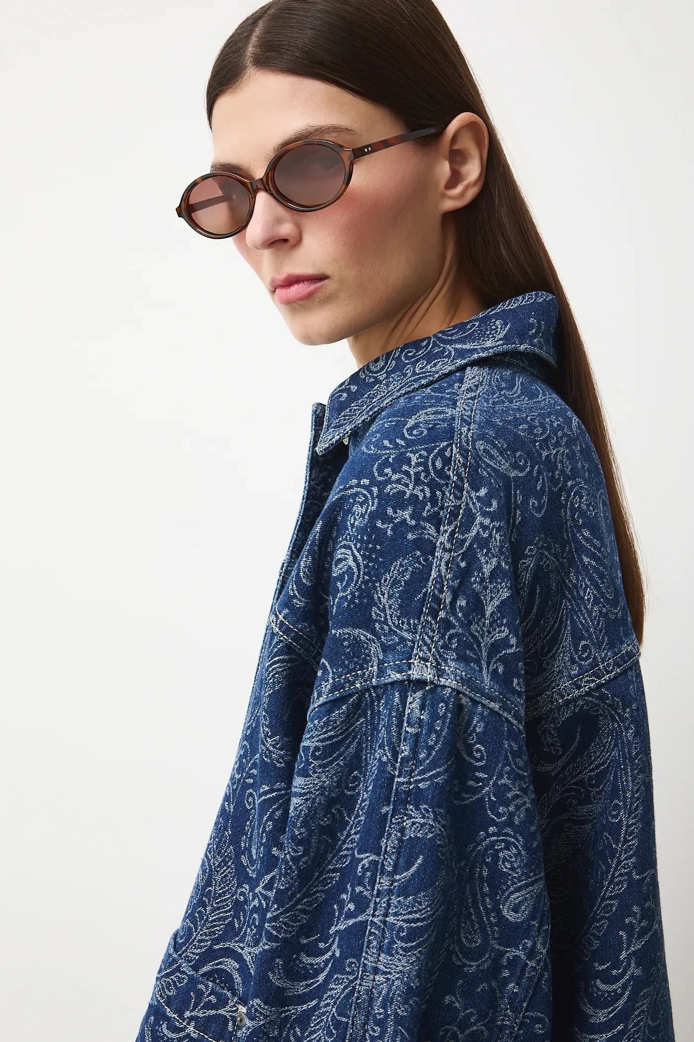 Джинсовая рубашка - фото 4