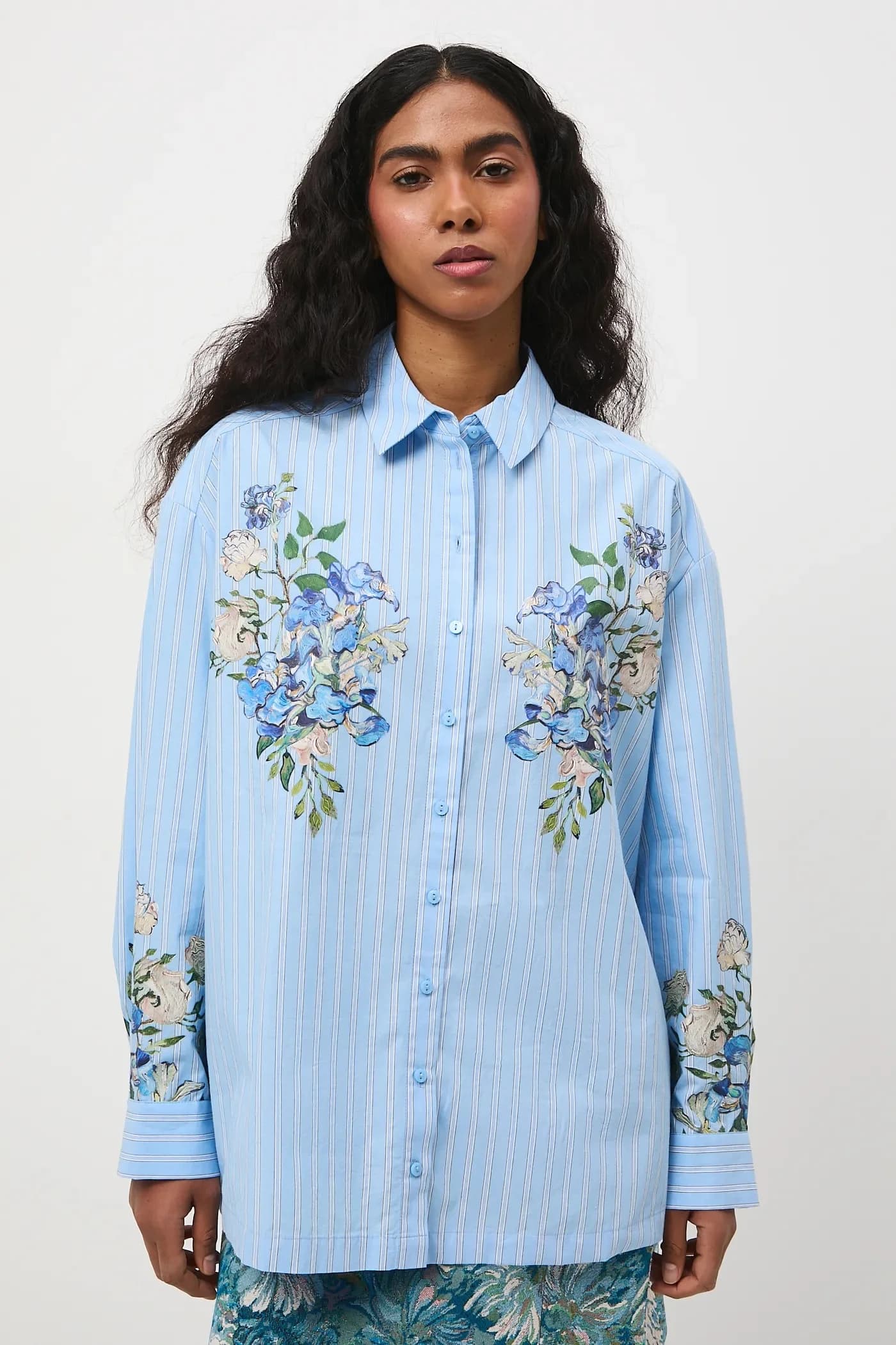 Хлопковая рубашка - фото 6