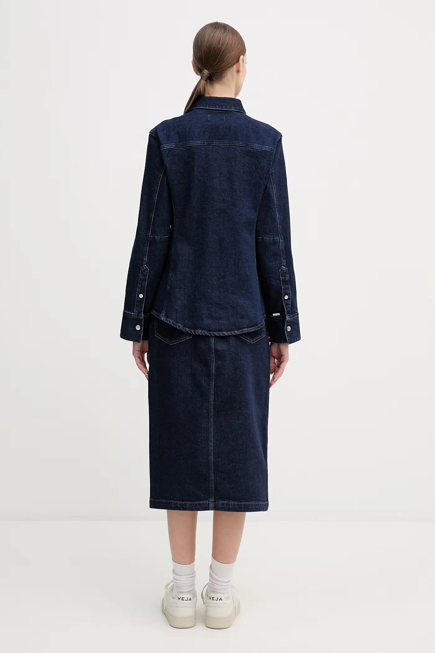 Джинсовая рубашка - фото 3