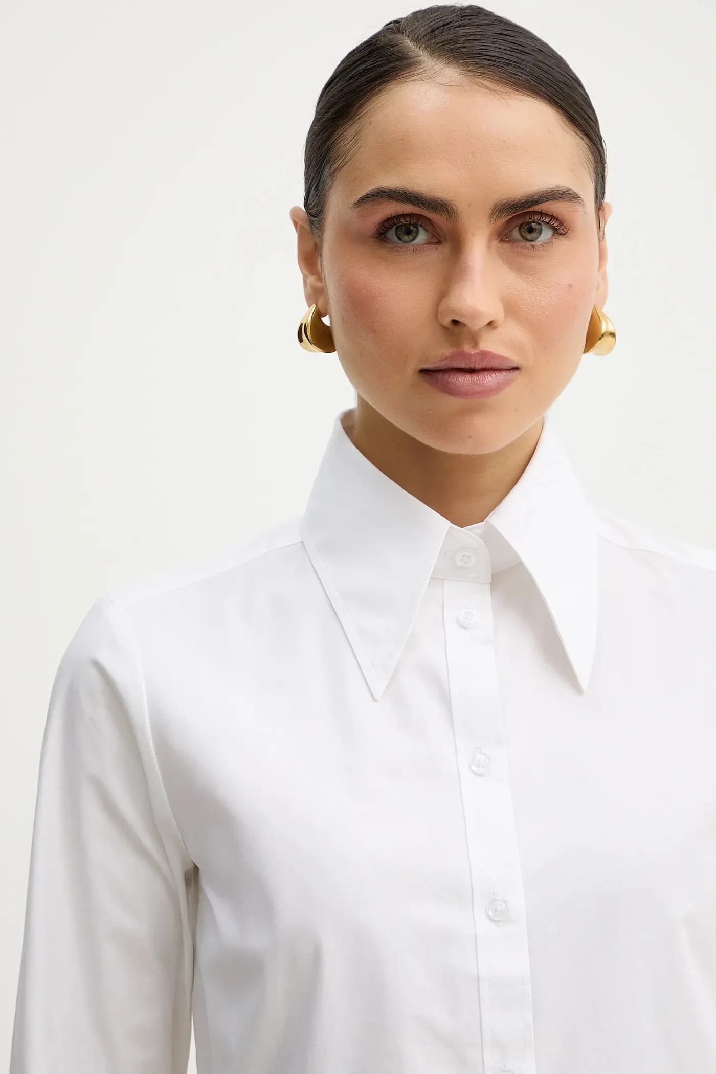 рубашка DORINI из хлопка - фото 4