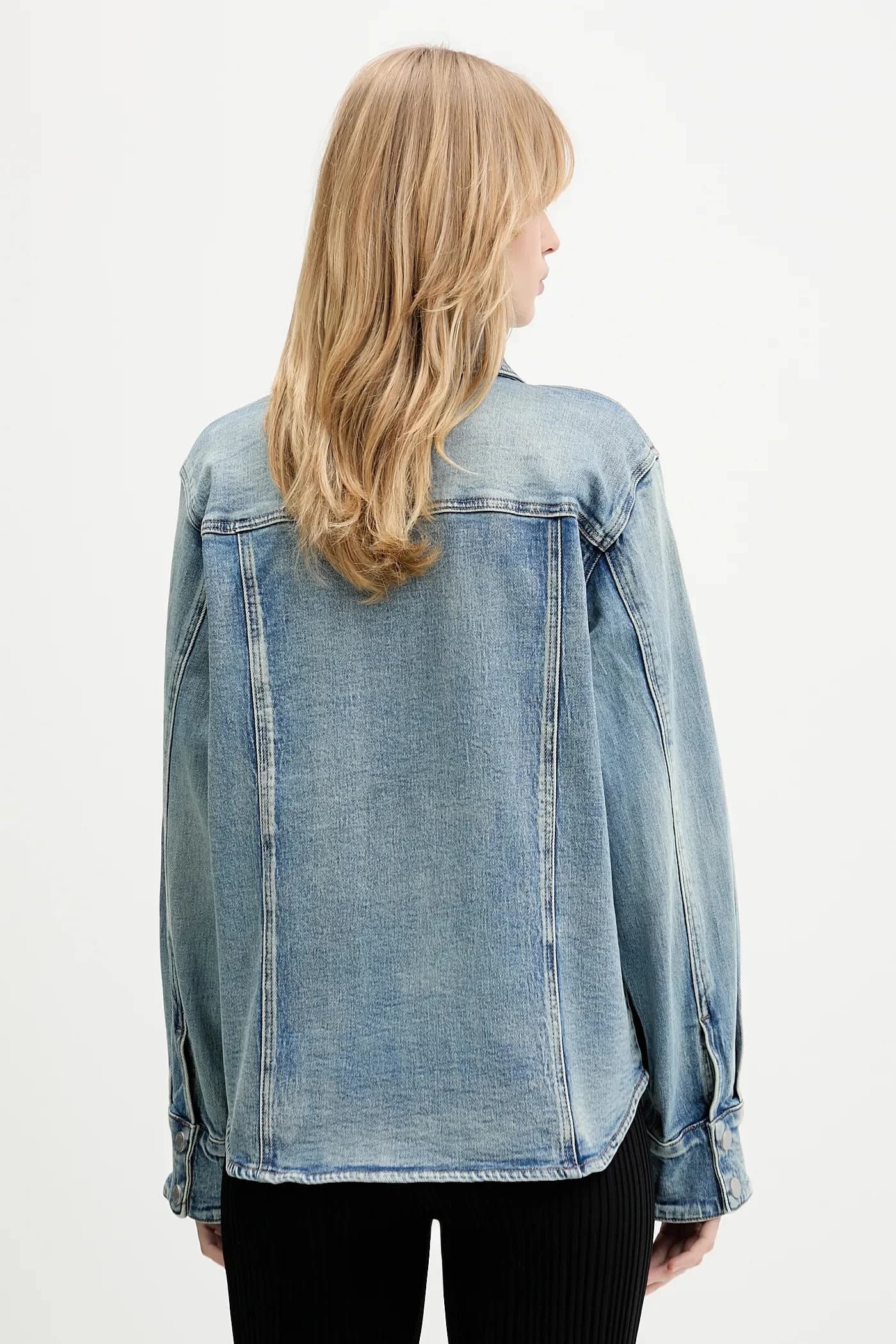 Джинсовая рубашка - фото 3