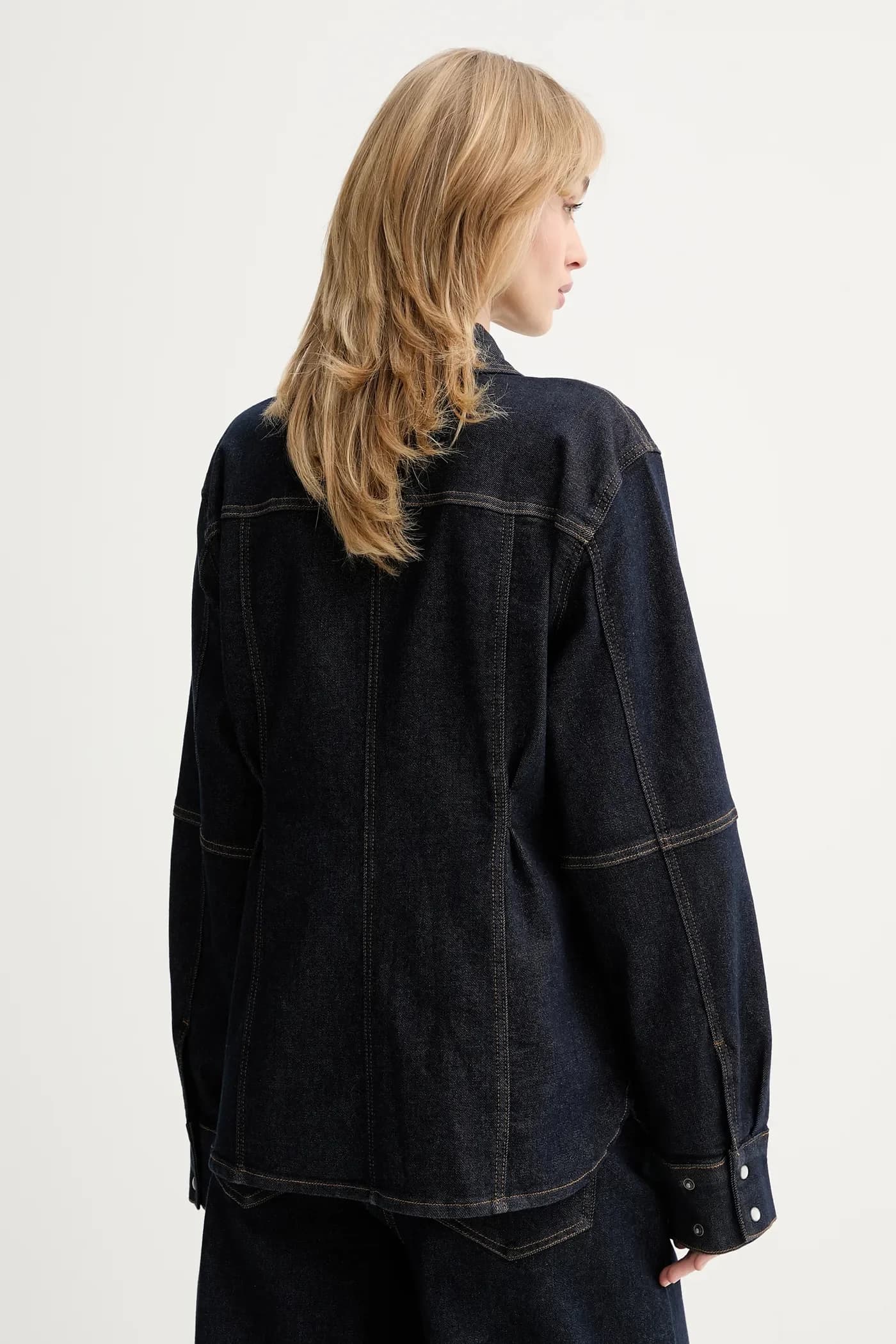 Джинсовая рубашка - фото 3