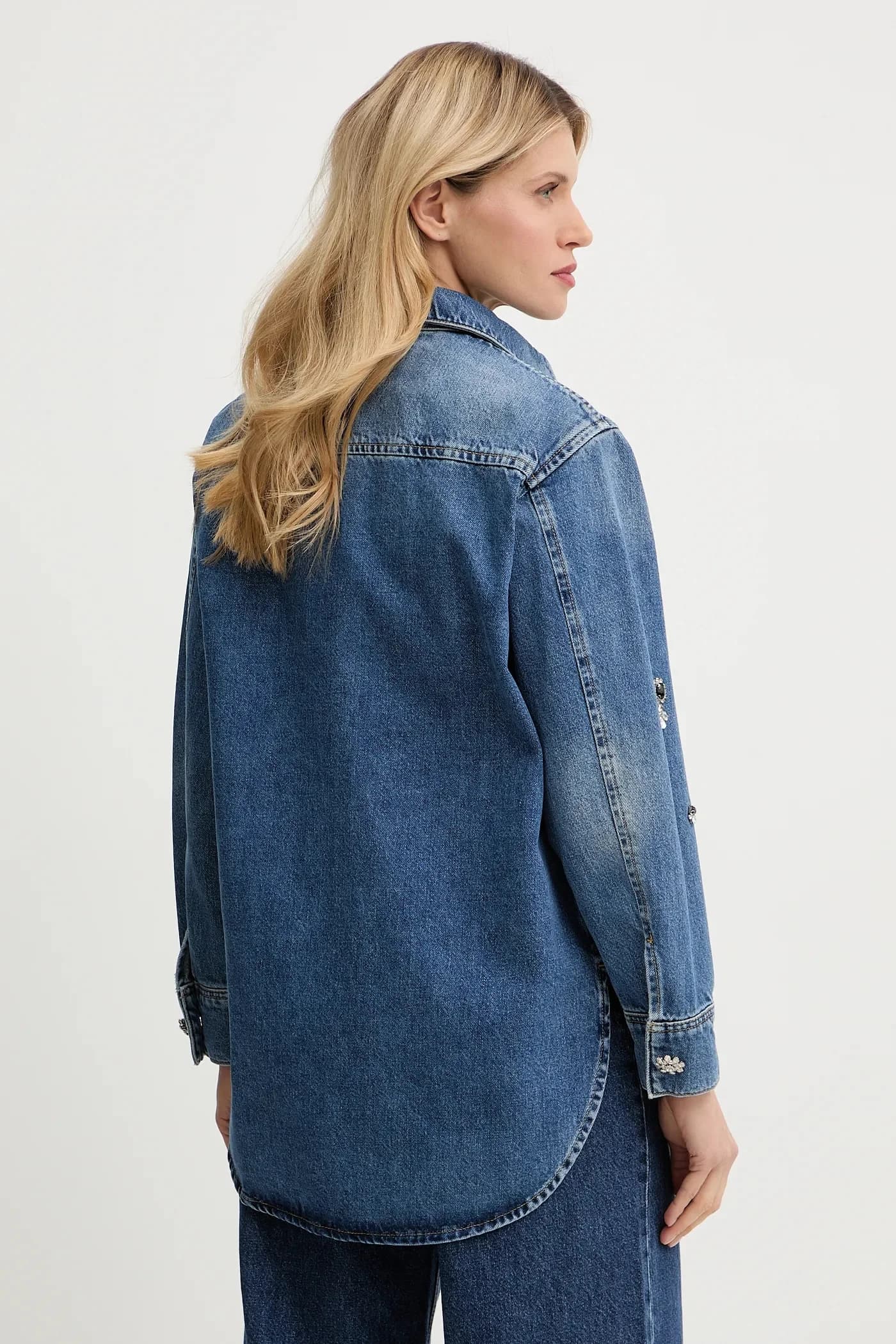 Джинсовая рубашка - фото 3