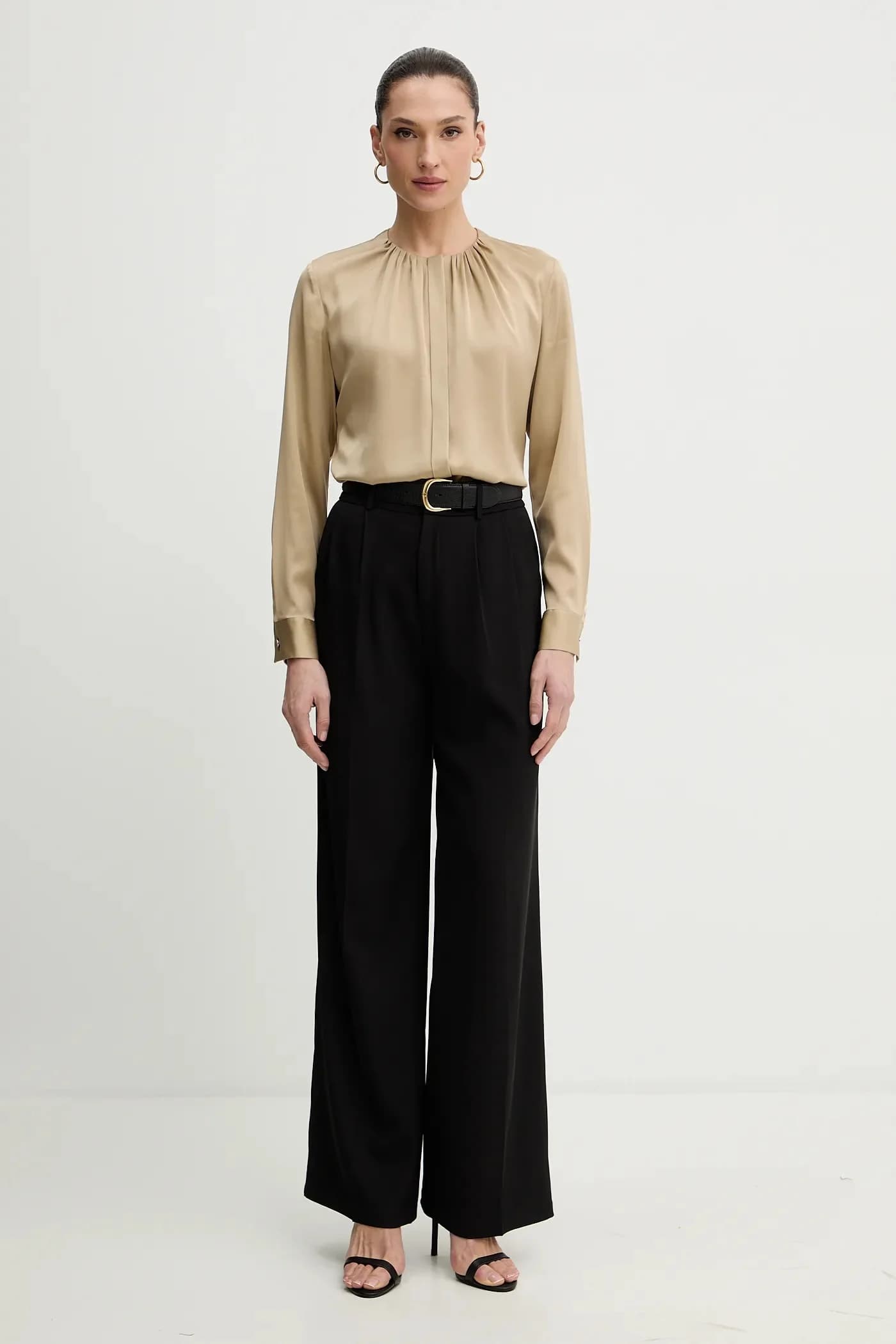 шелковая рубашка Банора - фото 2