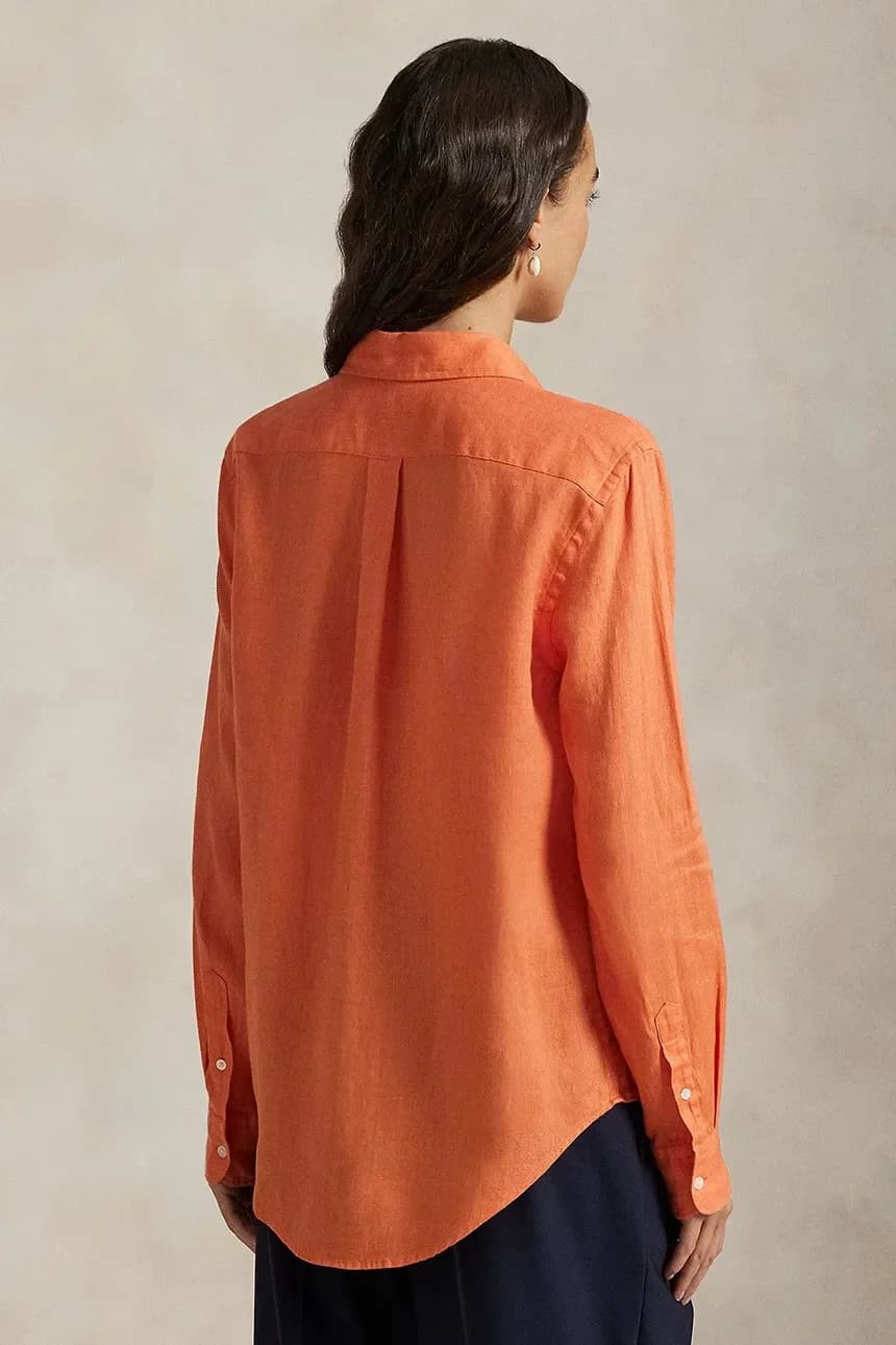 Льняная рубашка - фото 2