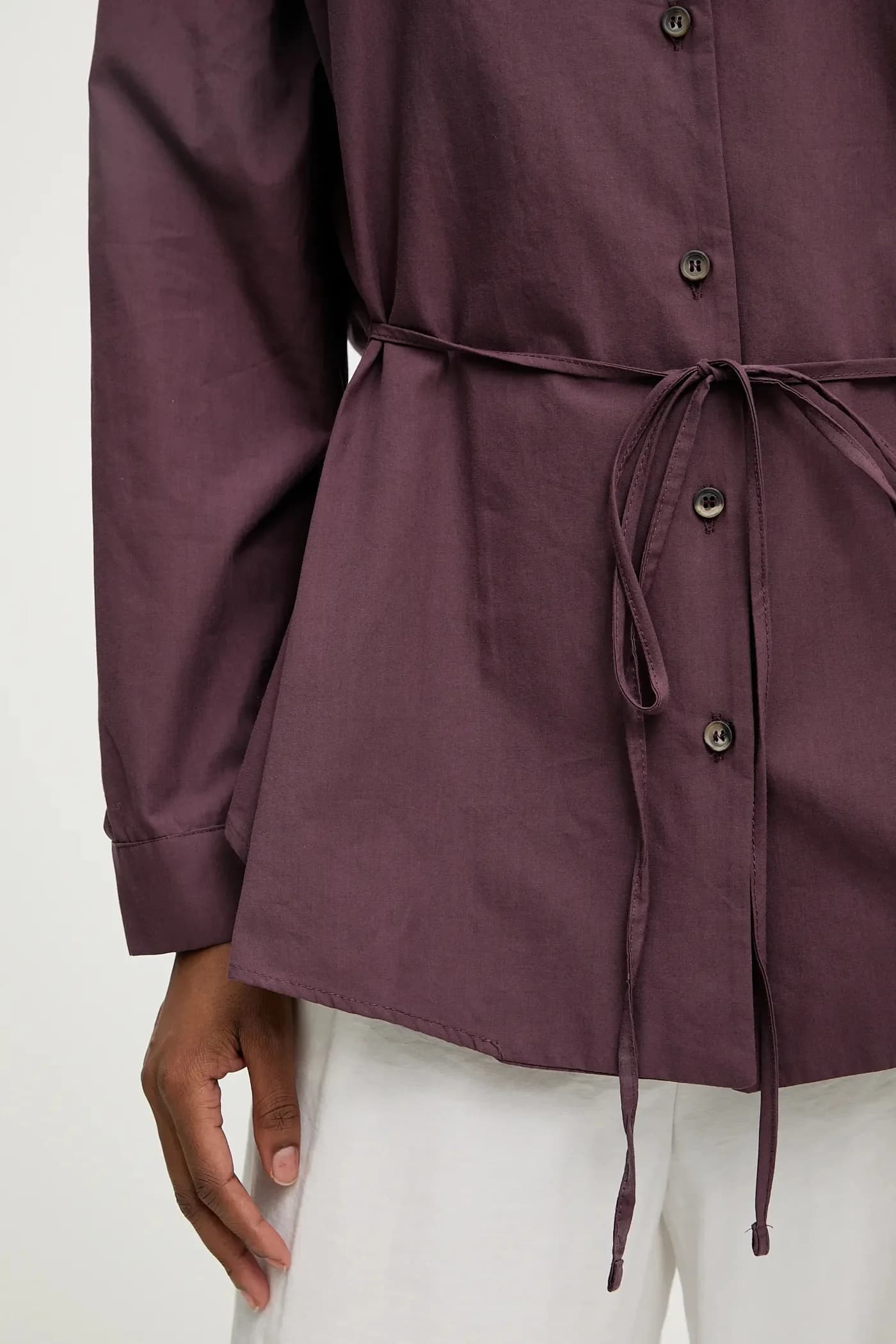 Хлопковая рубашка - фото 6