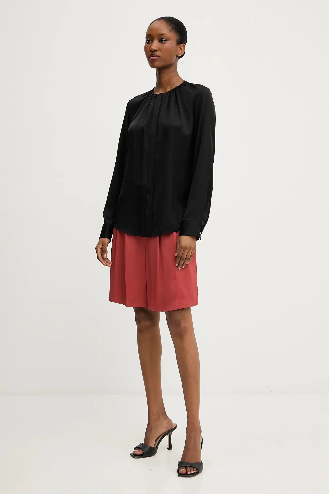 шелковая рубашка Банора - фото 2