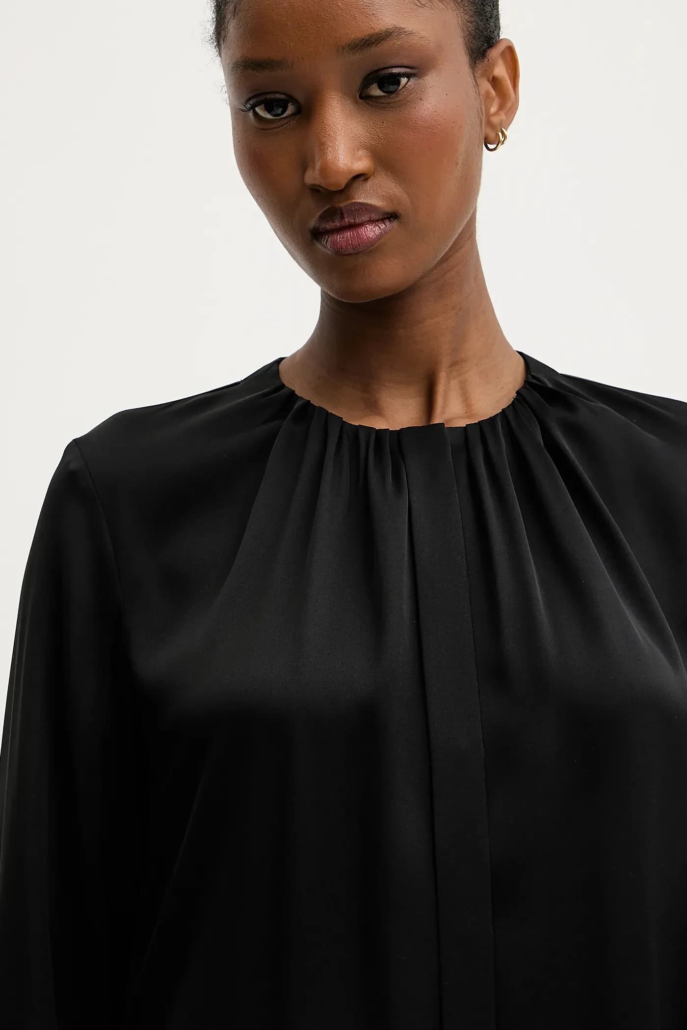 шелковая рубашка Банора - фото 4