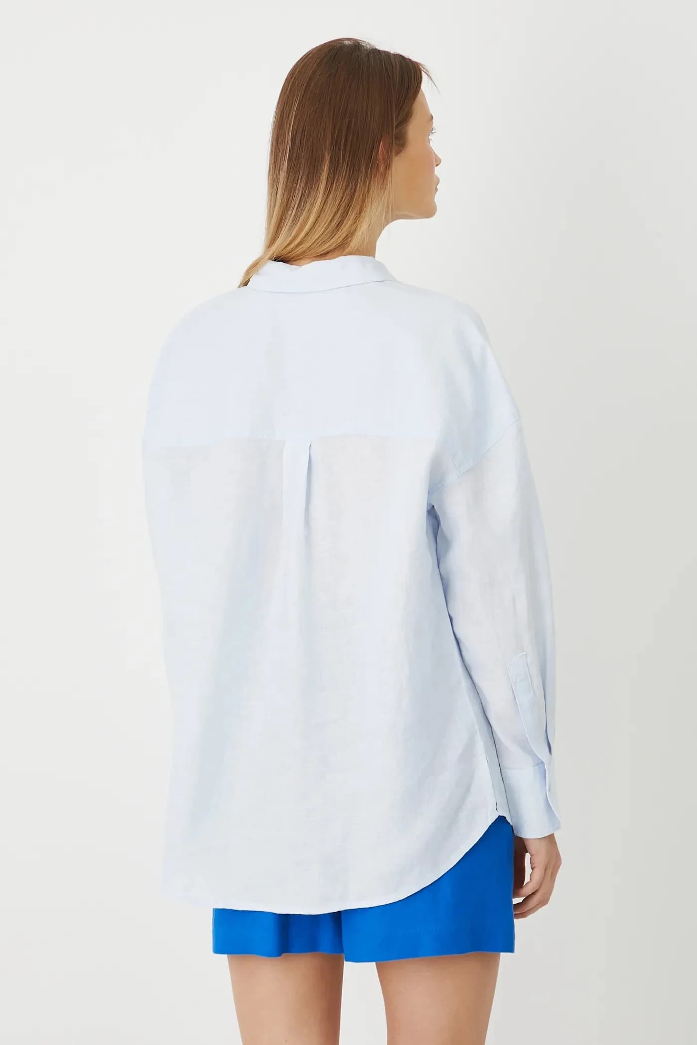 Льняная рубашка - фото 3