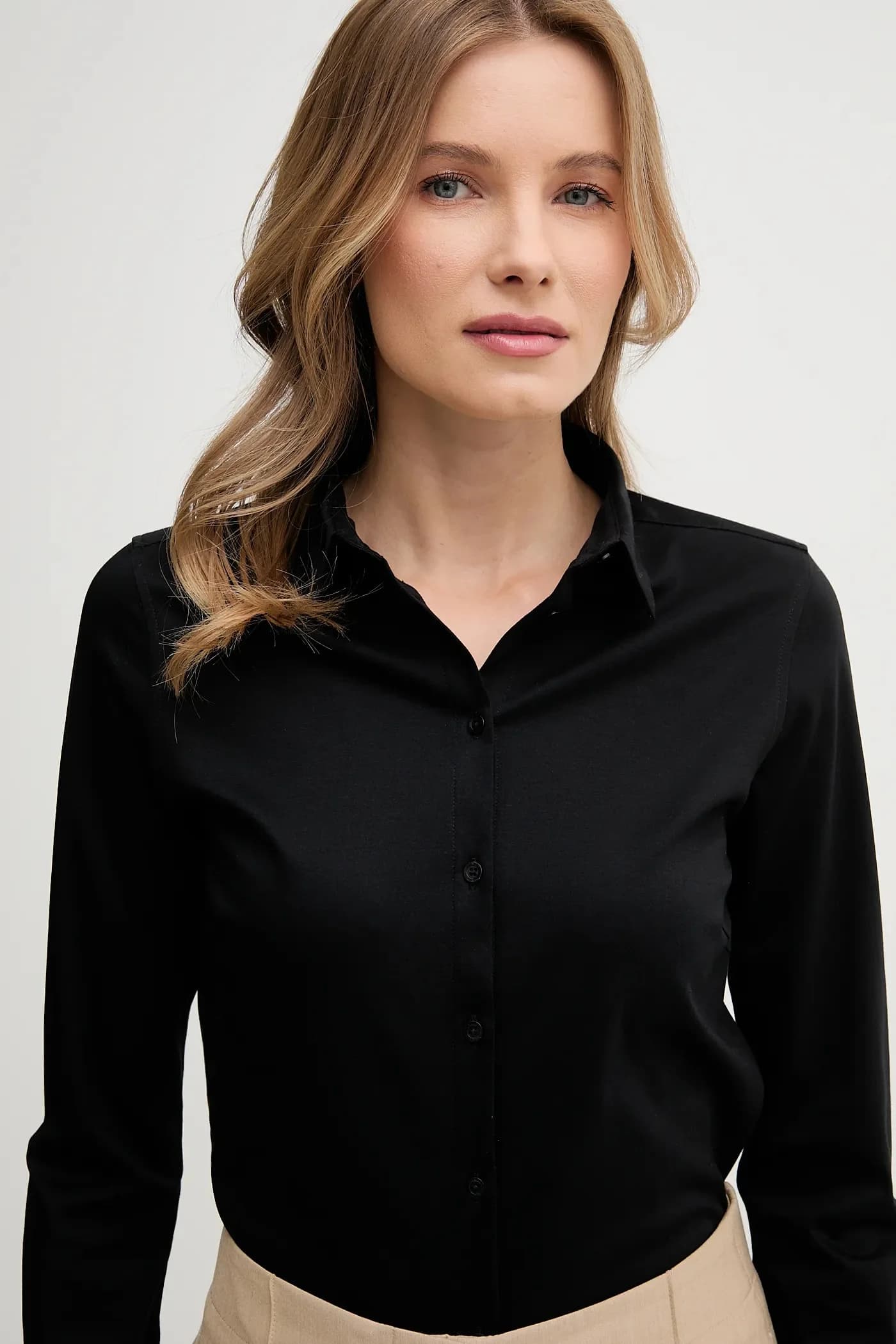 Хлопковая рубашка - фото 4