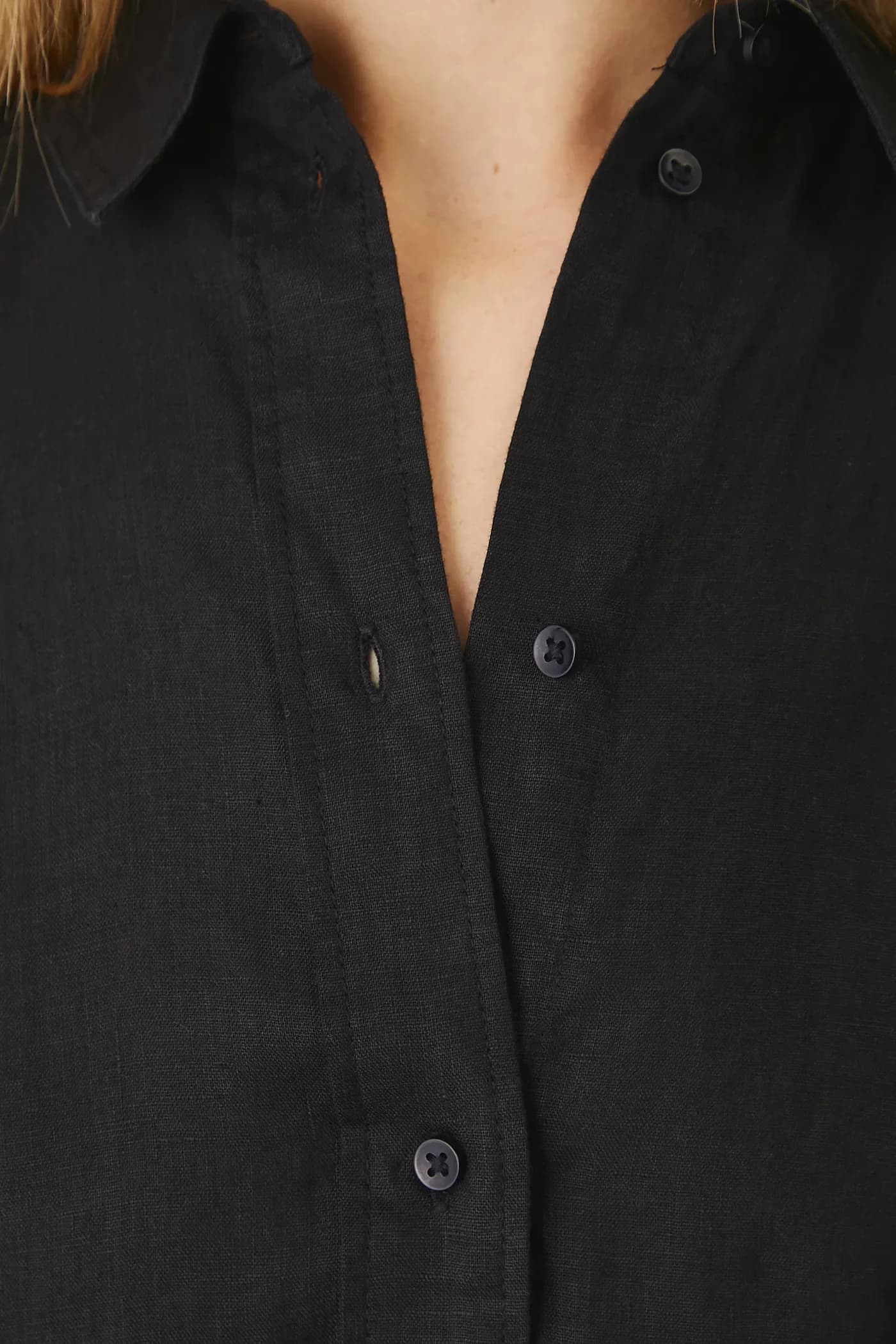 Льняная рубашка - фото 5