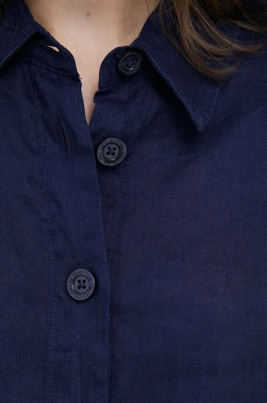 Льняная рубашка - фото 5