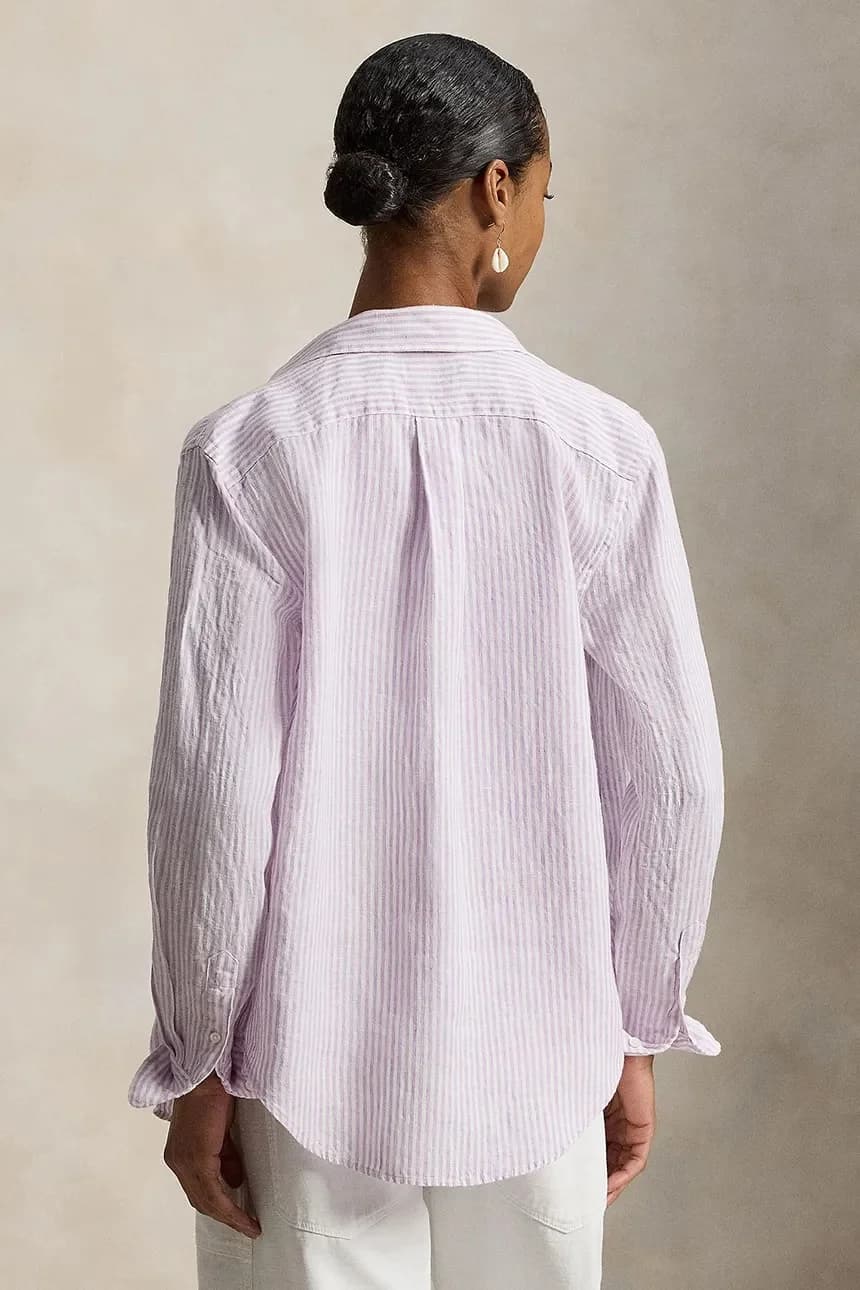 Льняная рубашка - фото 2