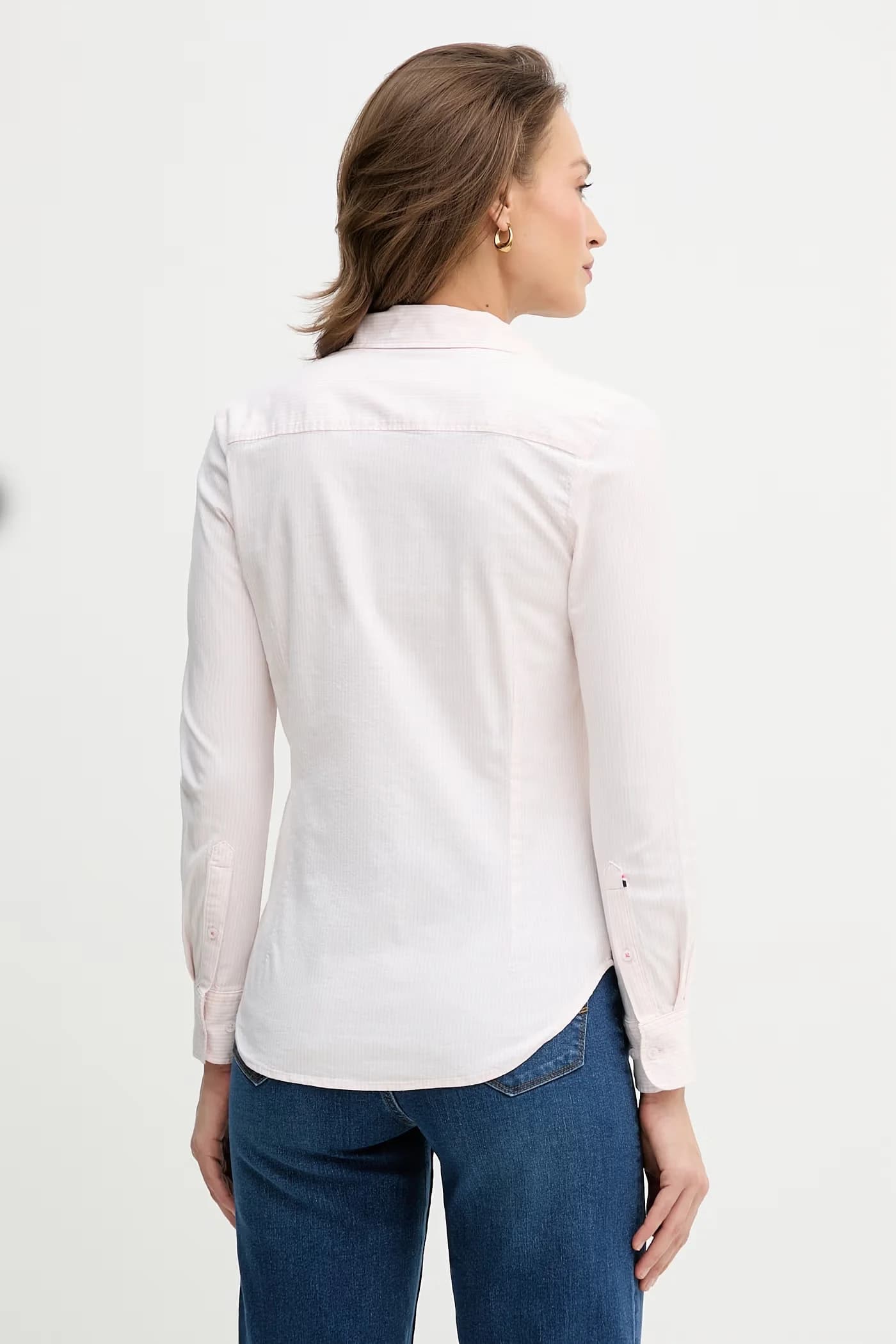 Рубашка STRIPE STRETCH CLASSIC FIT OXFORD - фото 3