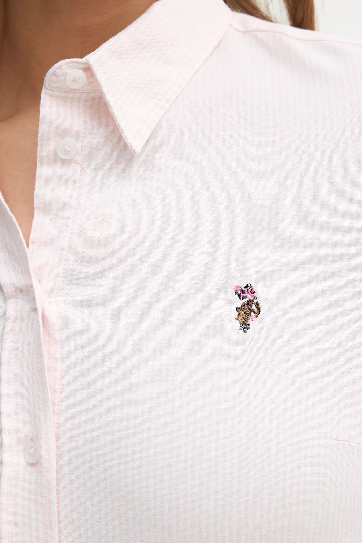 Рубашка STRIPE STRETCH CLASSIC FIT OXFORD - фото 5