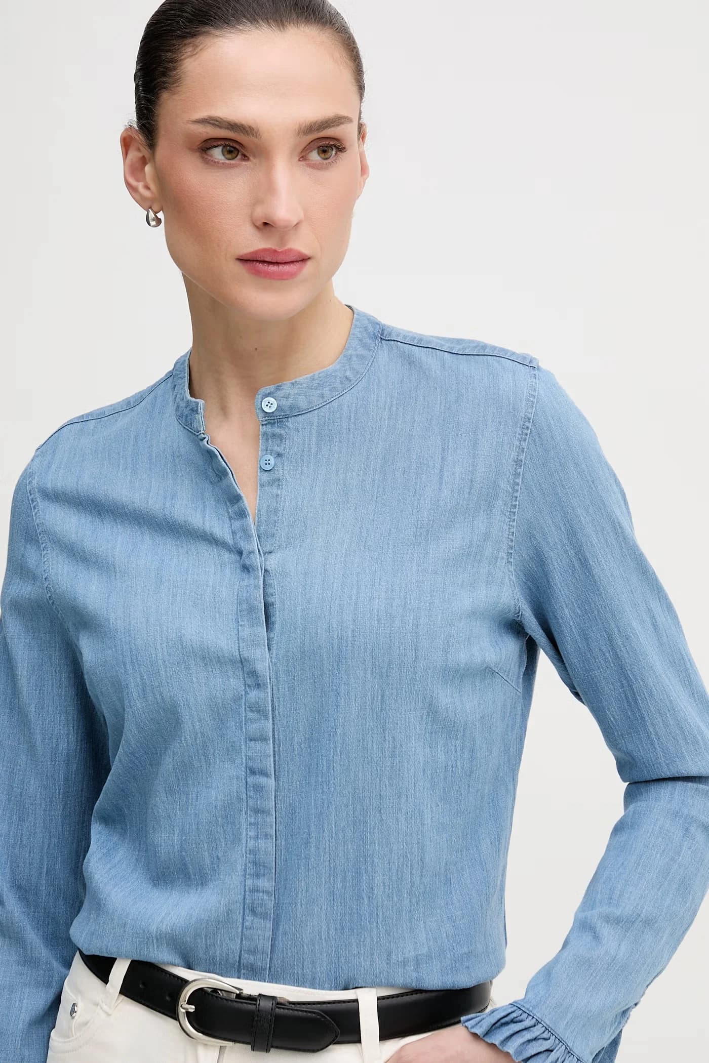 джинсовая рубашка Mattie - фото 4