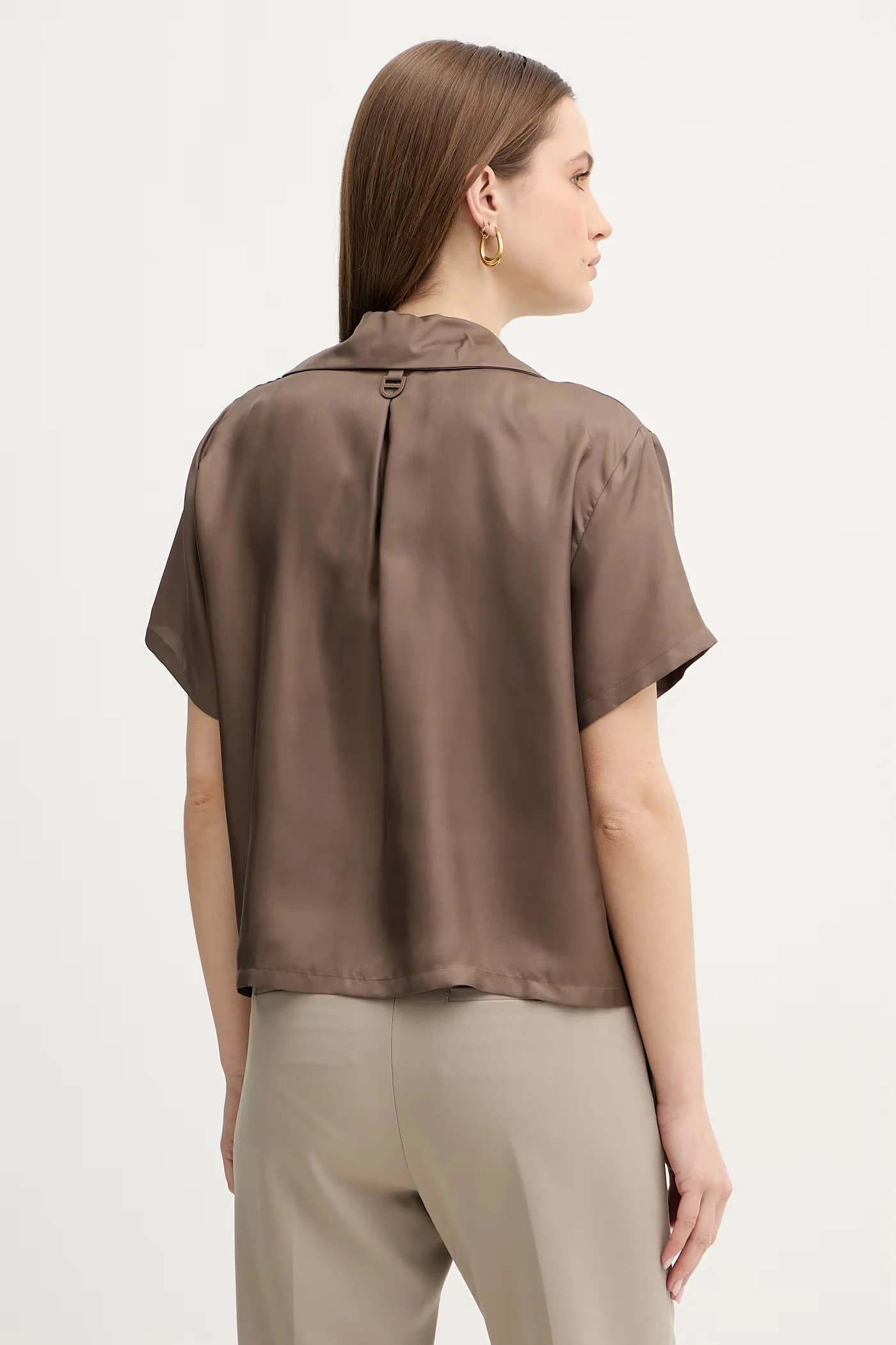 шелковая рубашка MLMSEGNALE - фото 3