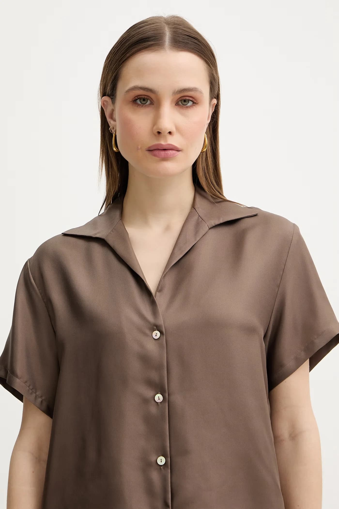 шелковая рубашка MLMSEGNALE - фото 4